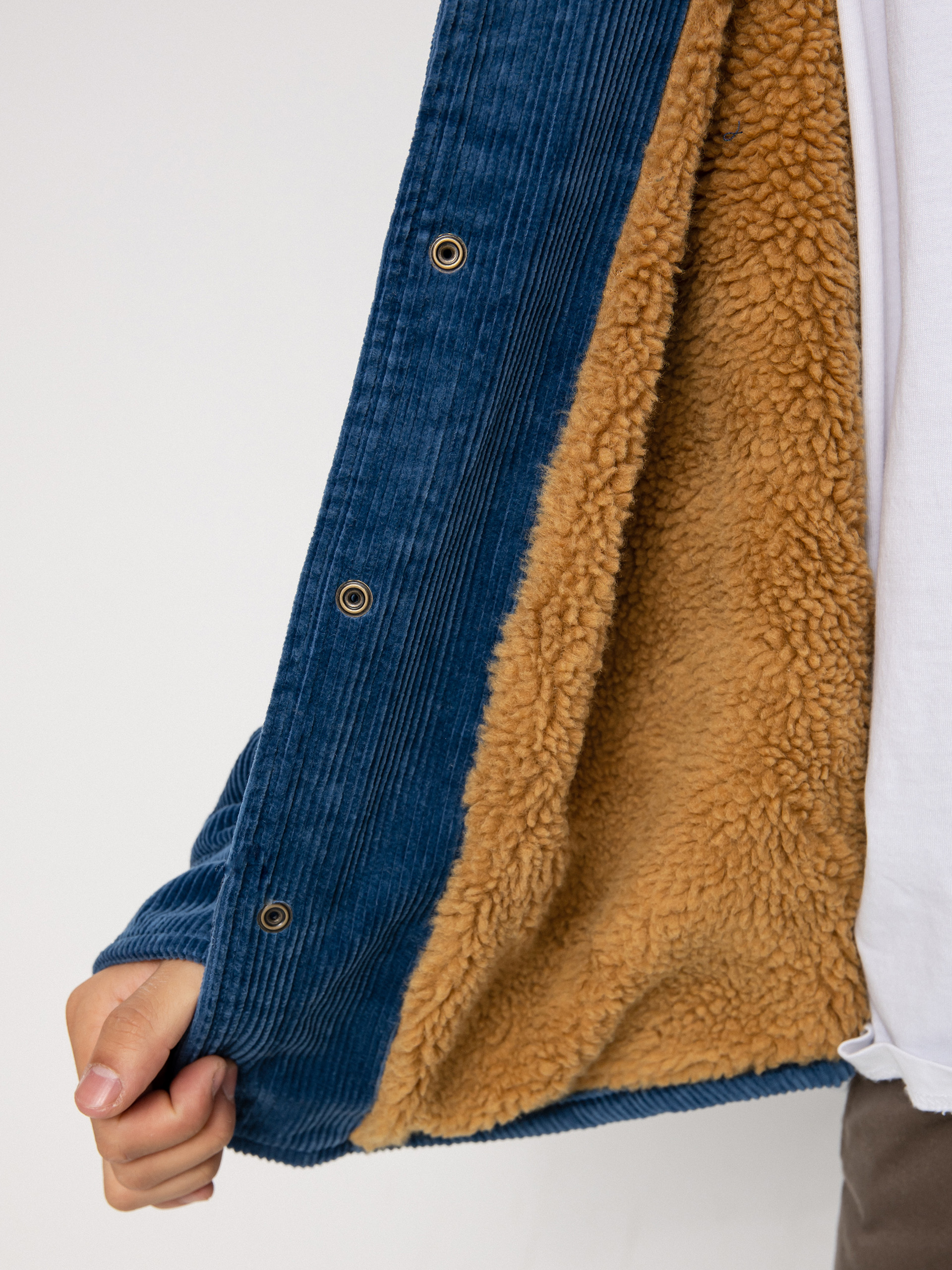 Kurtka Brixton Durham Sherpa Lined (joe blue)