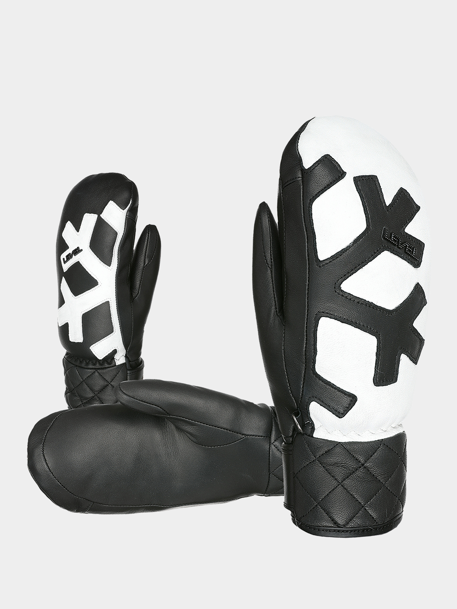 Ru0119kawice Level Coco Mitt Wmn (black/white)