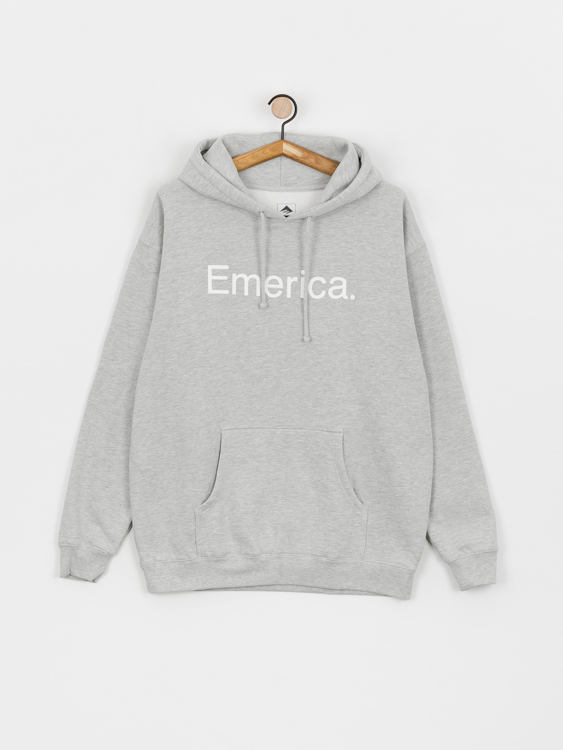 Bluza z kapturem Emerica Pure Logo HD (light grey)