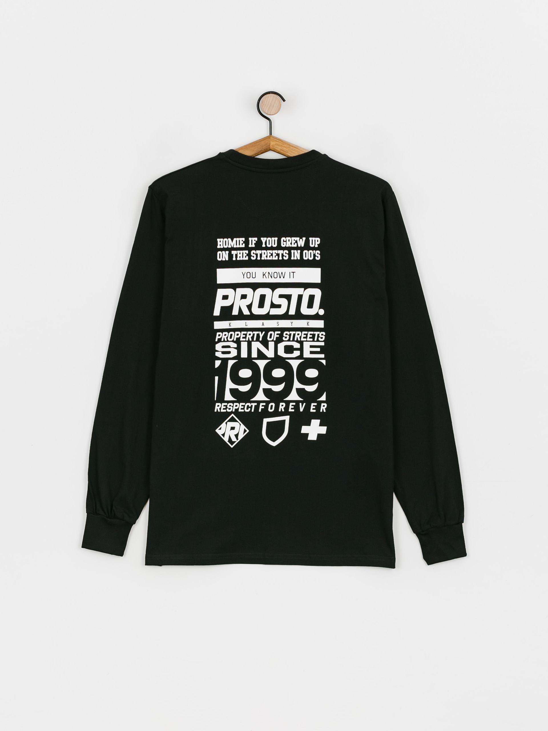 Longsleeve Prosto Typeskur (black)