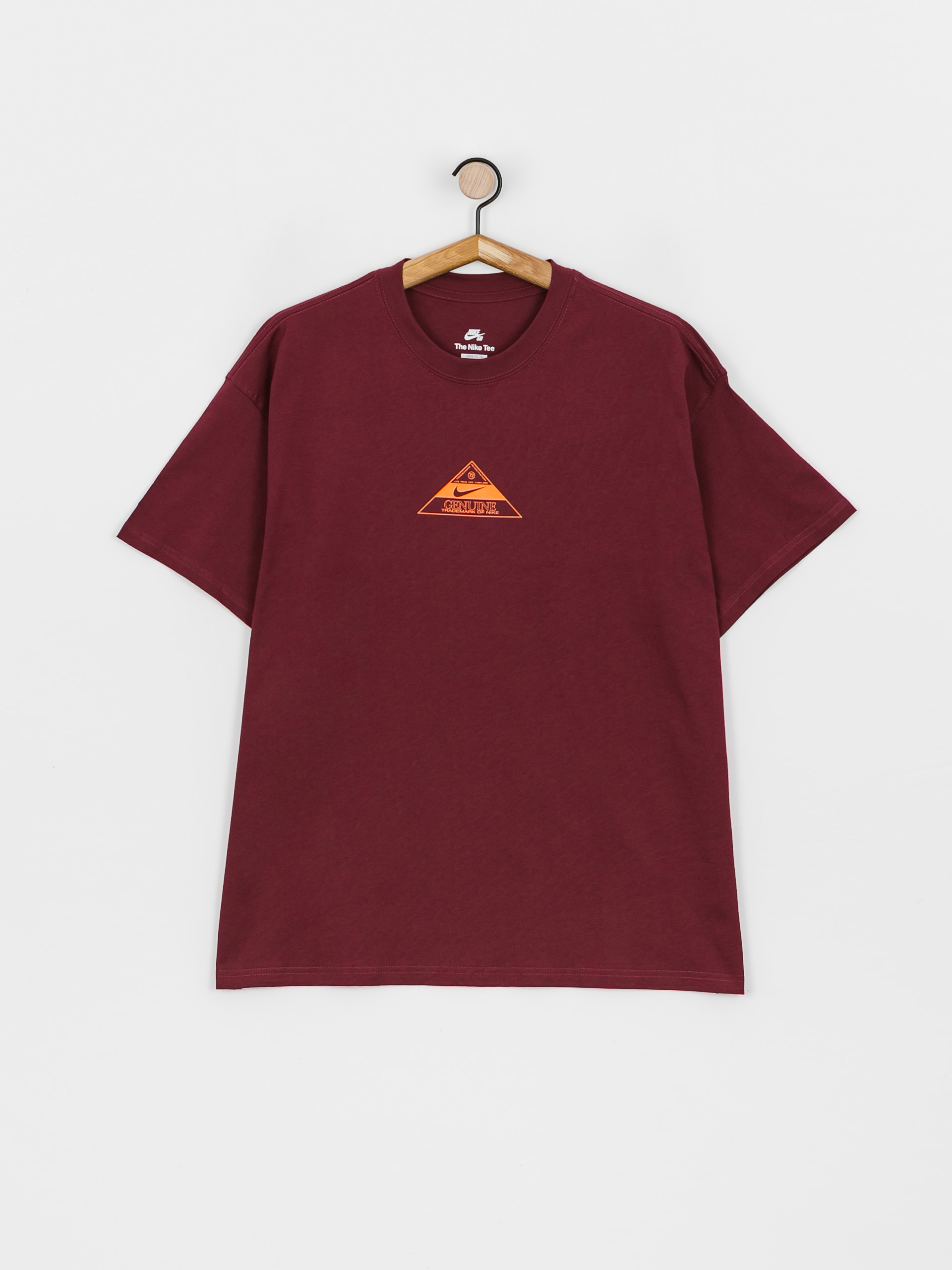 T-shirt Nike SB Trademark (dark beetroot)