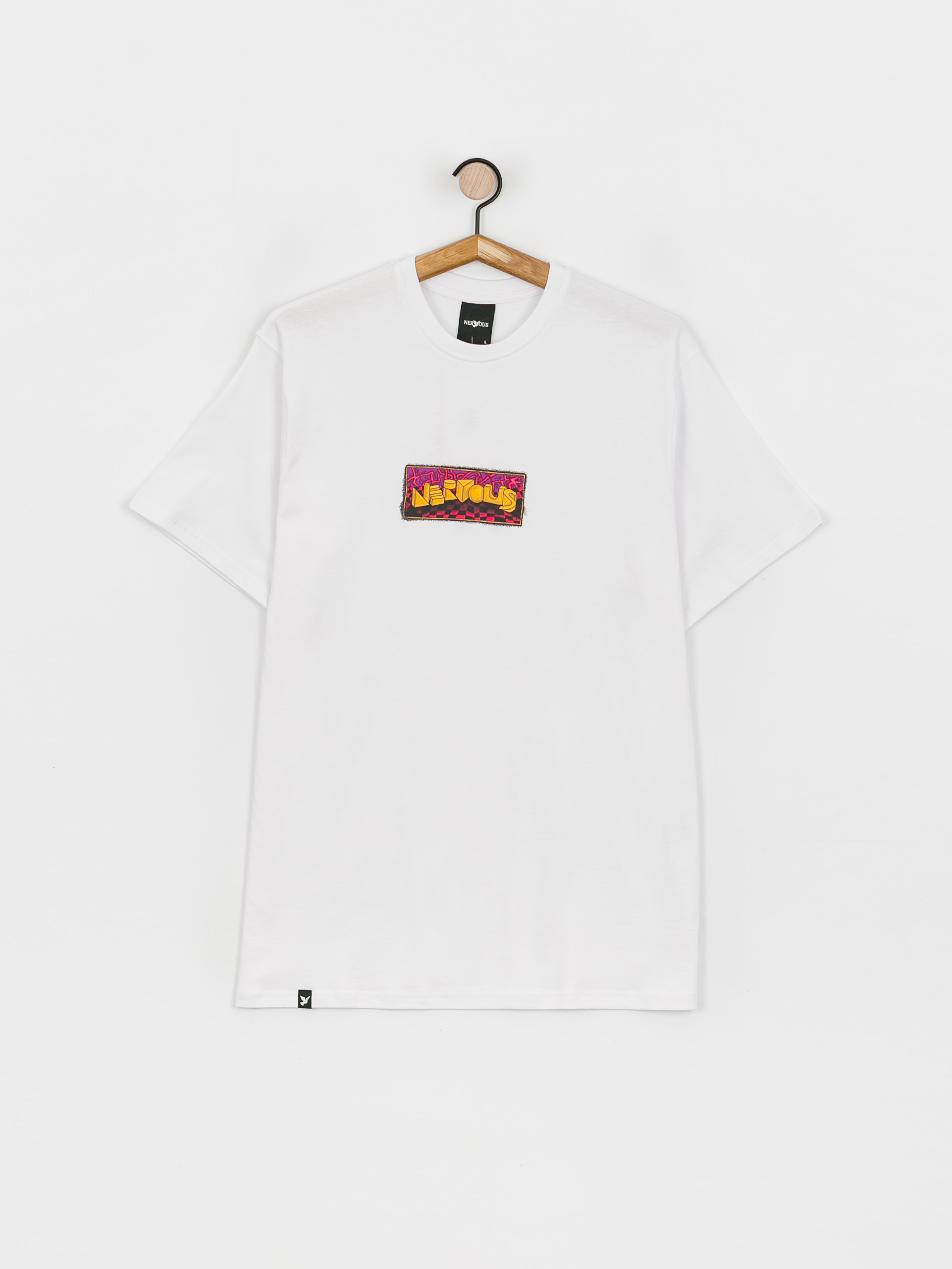 T-shirt Nervous Damn Game (white)