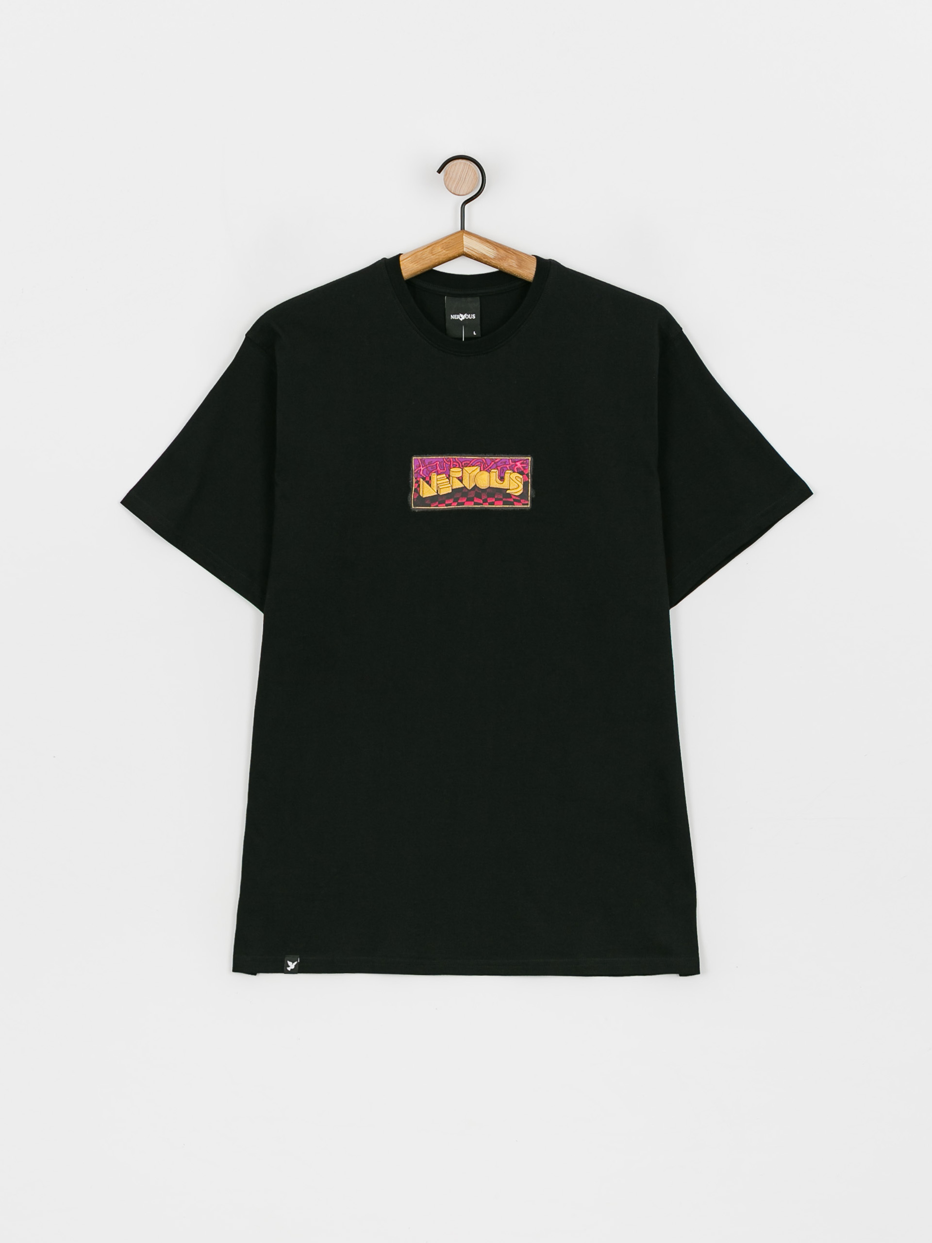 T-shirt Nervous Damn Game (black)