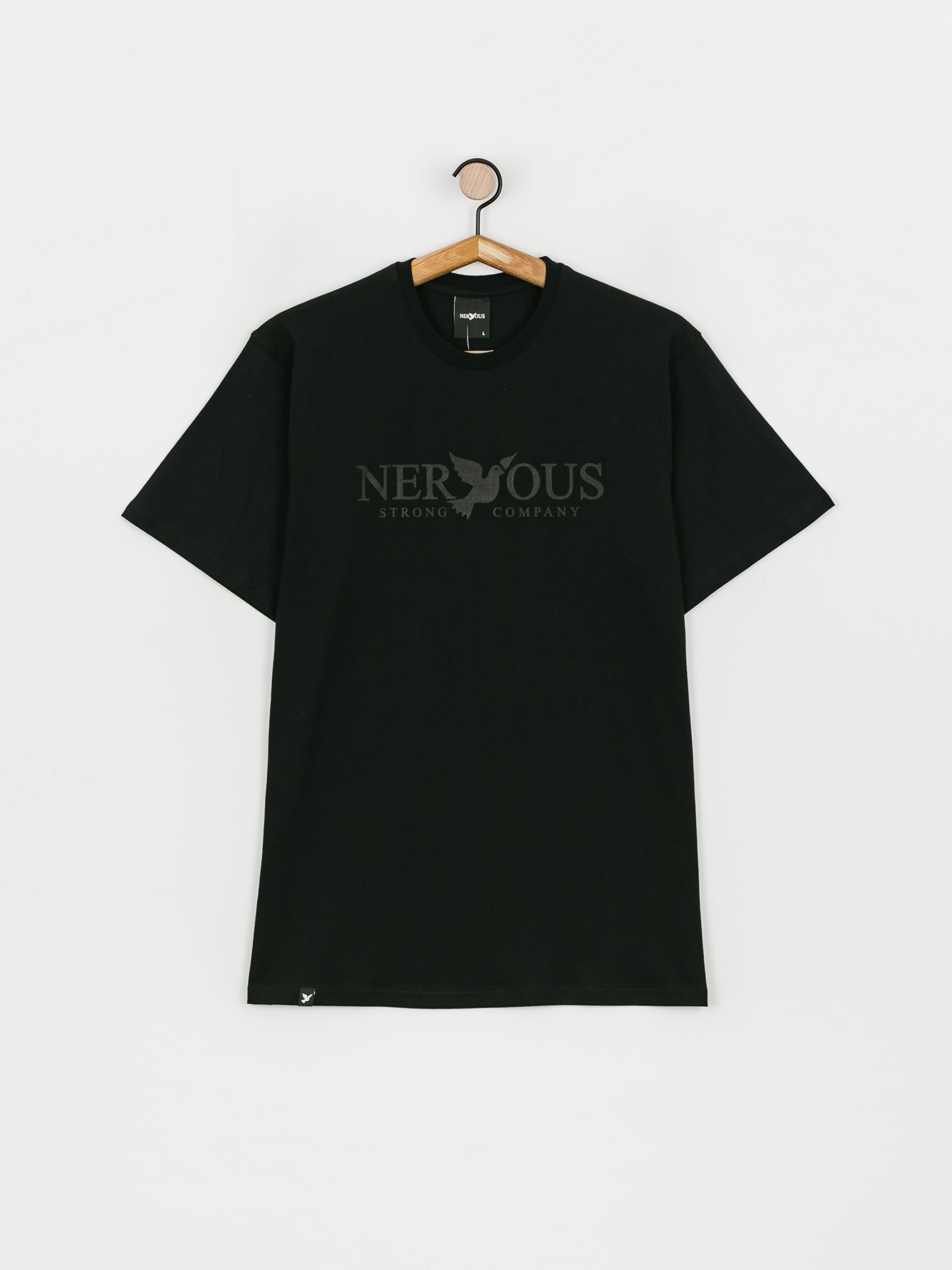 T-shirt Nervous Classic (black black)