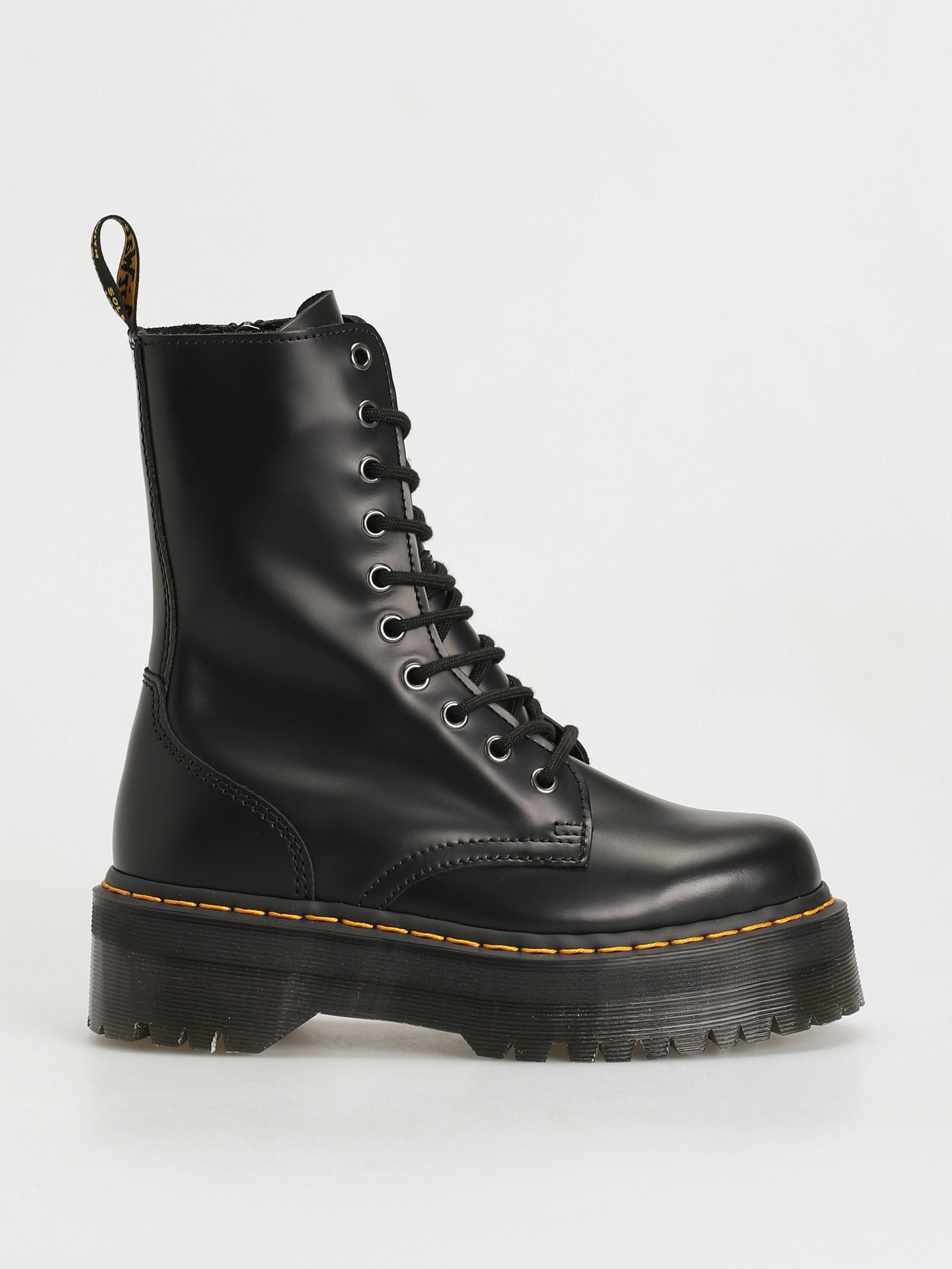 Buty Dr. Martens Jadon Hi Wmn (black polished smooth)