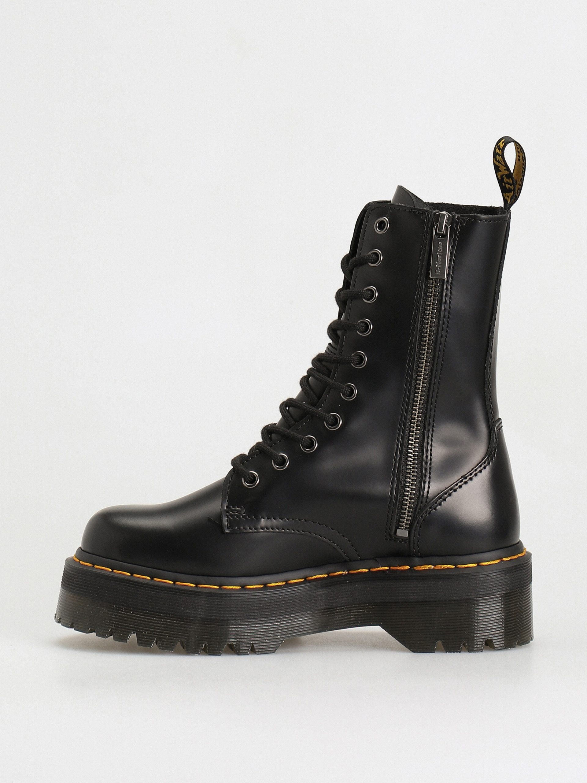 Buty Dr. Martens Jadon Hi Wmn (black polished smooth)