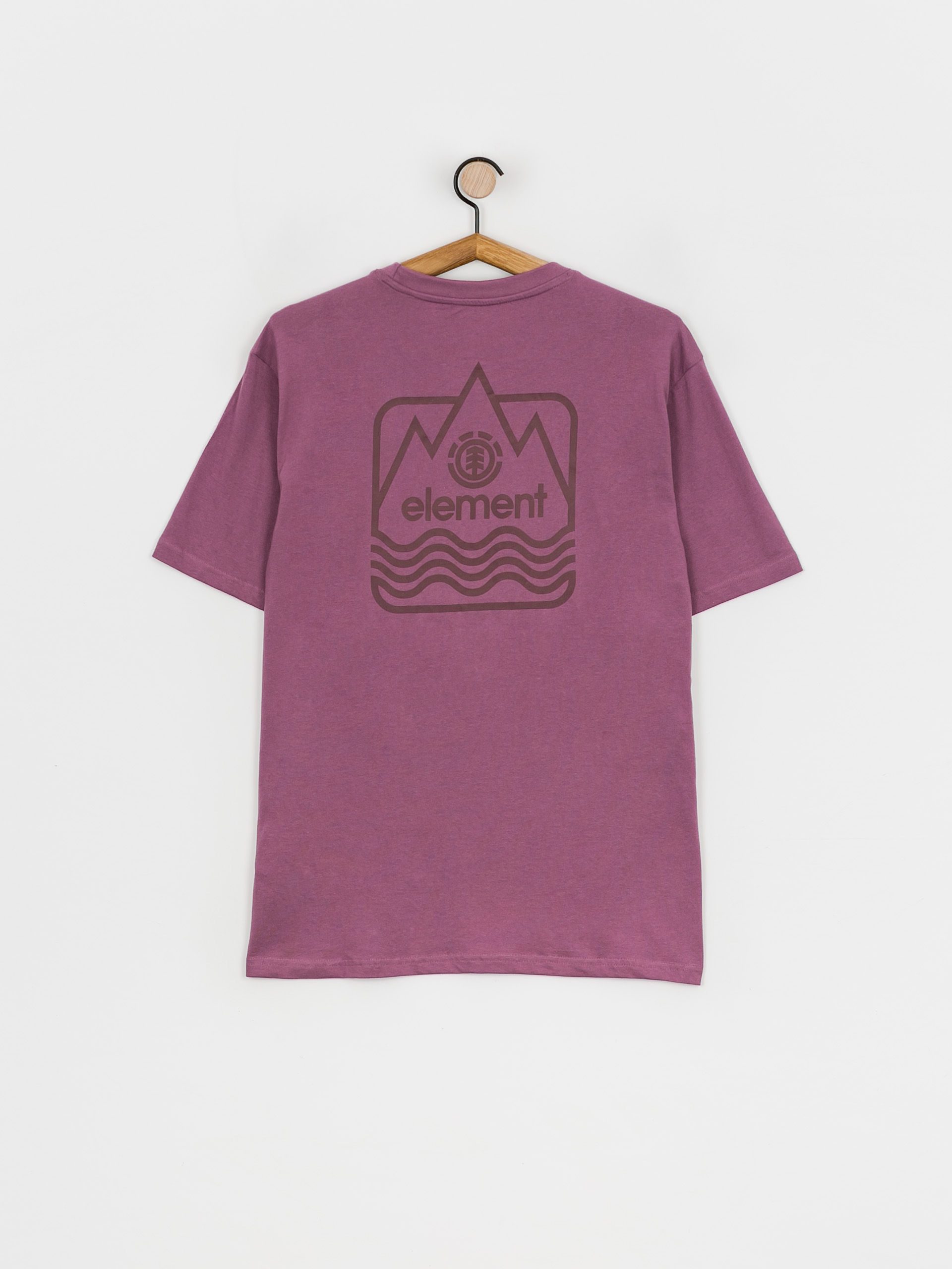T-shirt Element Peaks (berry conserve)