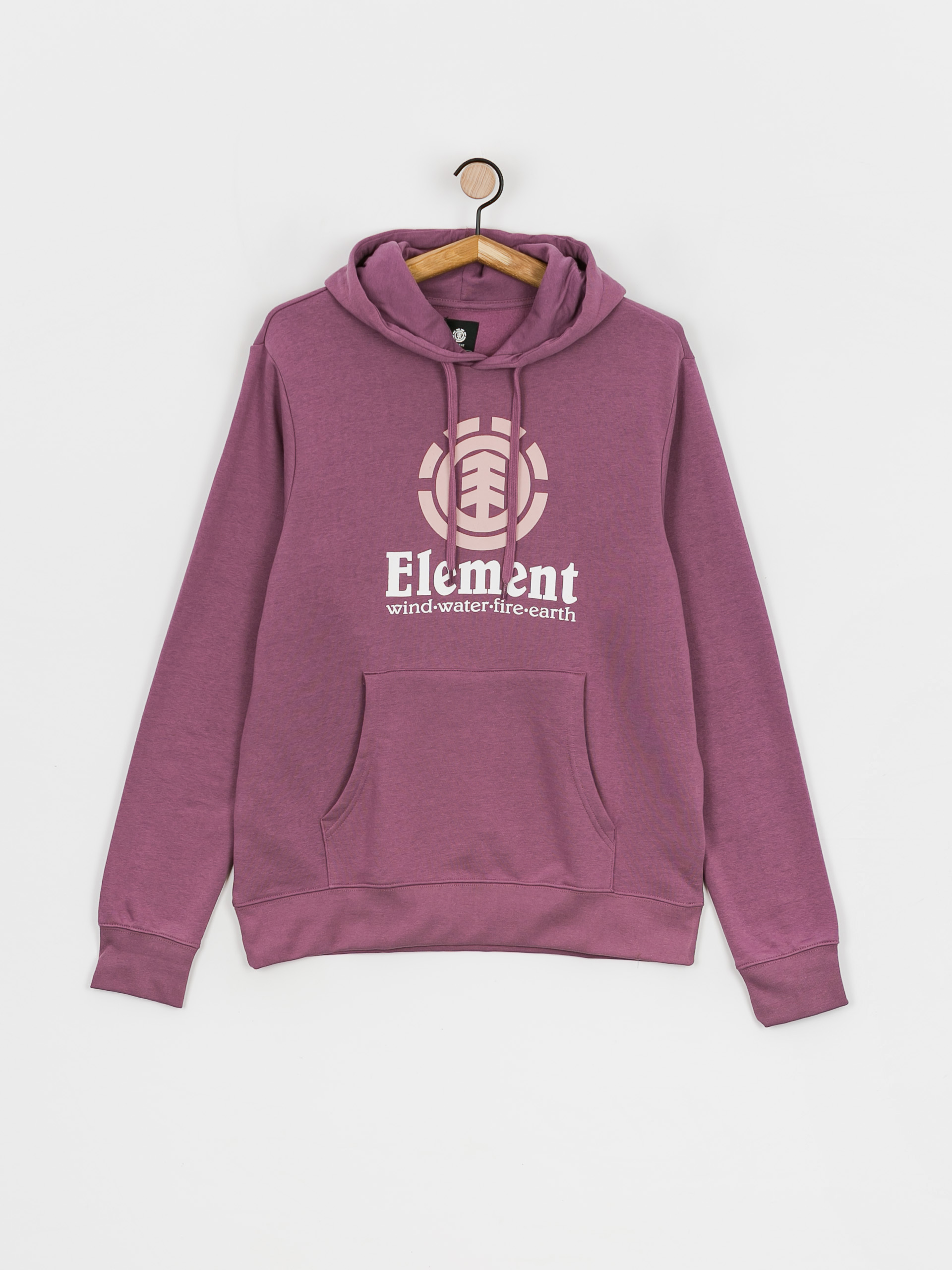 Bluza z kapturem Element Vertical HD (berry conserve)