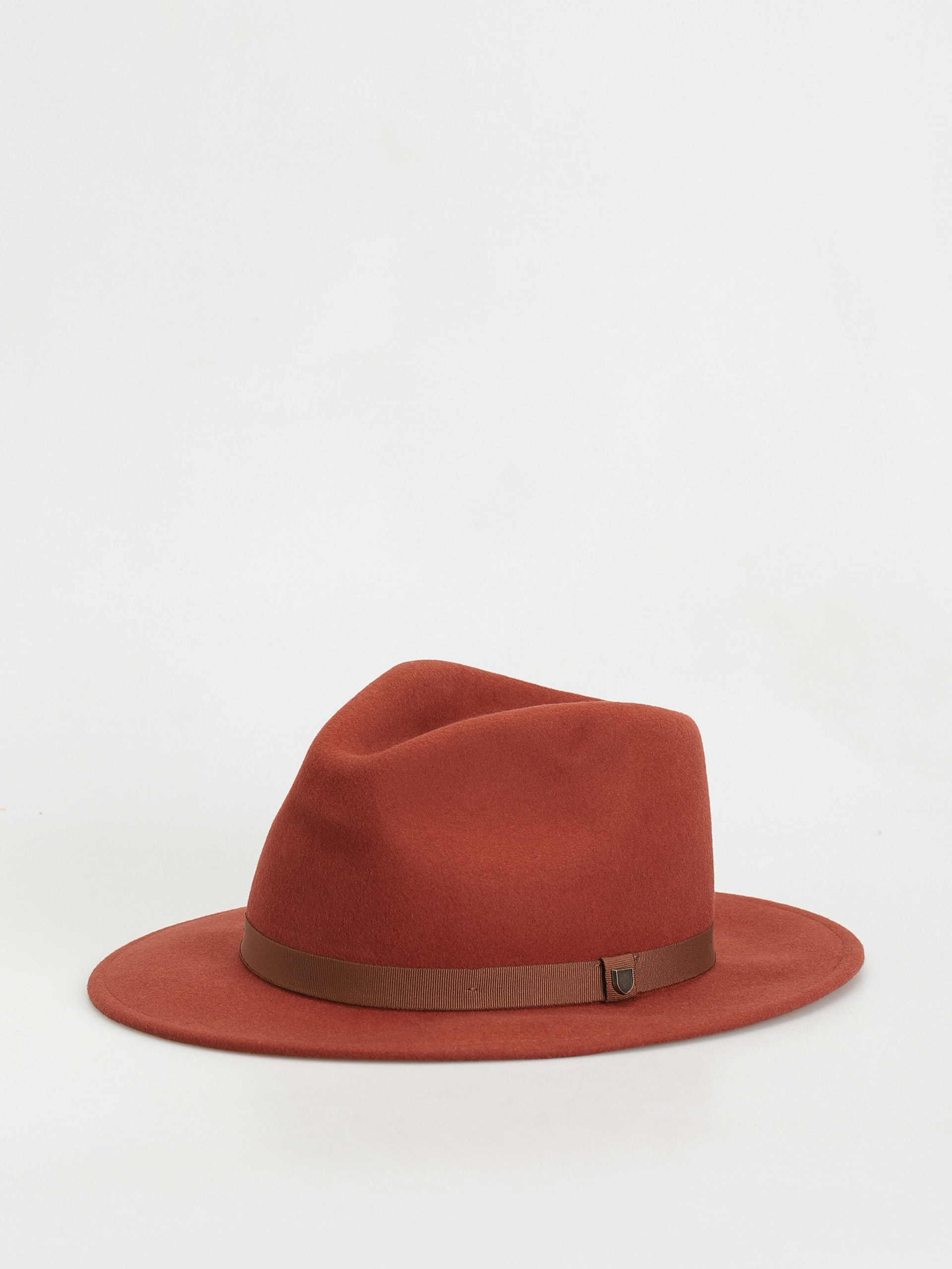 Kapelusz Brixton Messer Packable Fedora (burnt henna)