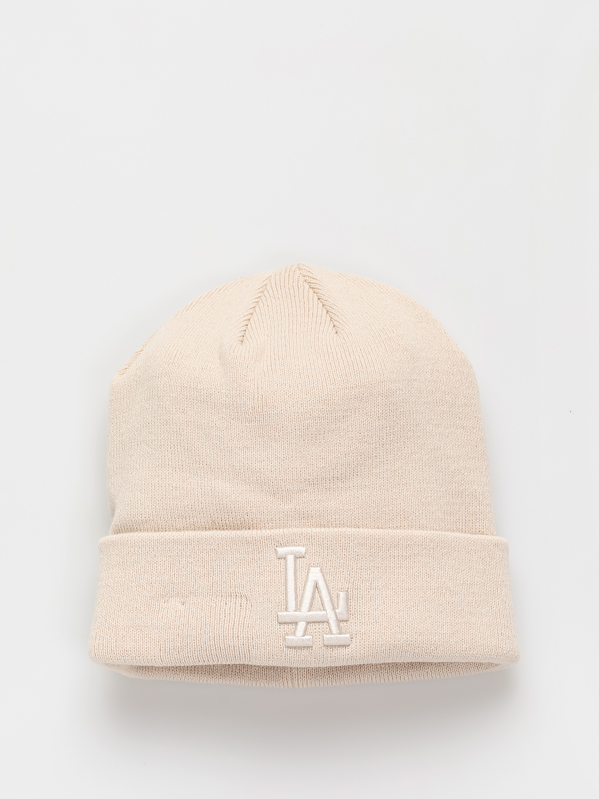 Czapka zimowa New Era League Essential Los Angeles Dodgers Wmn (stone)