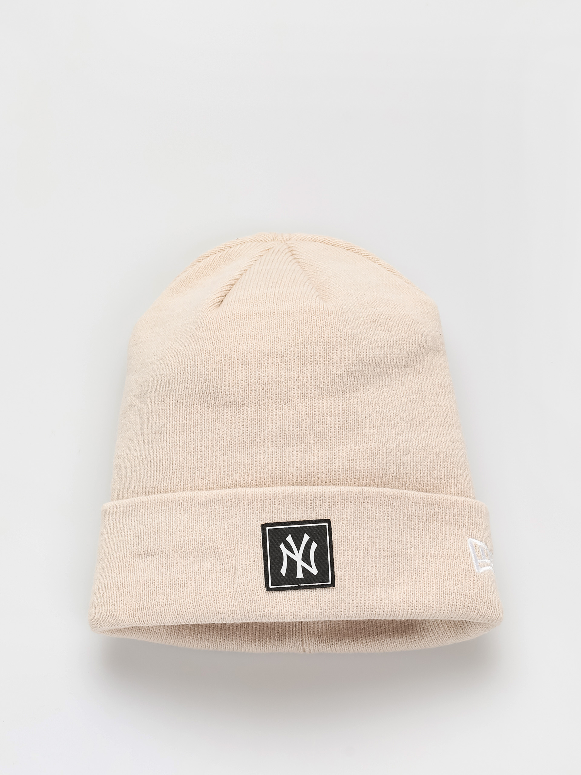 Czapka zimowa New Era Team Cuff New York Yankees (stone)