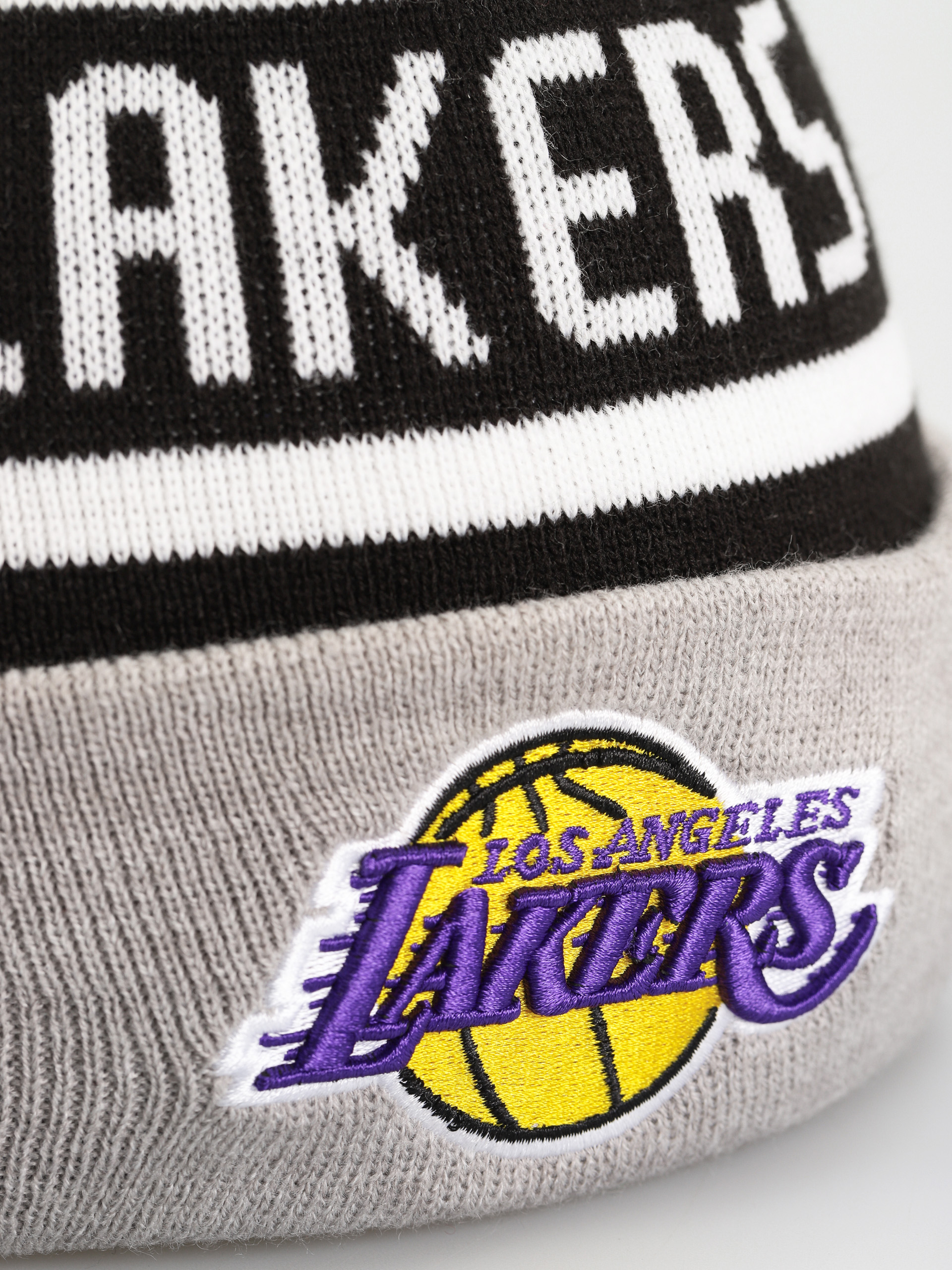 Czapka zimowa New Era Jake Cuff Los Angeles Lakers (black)