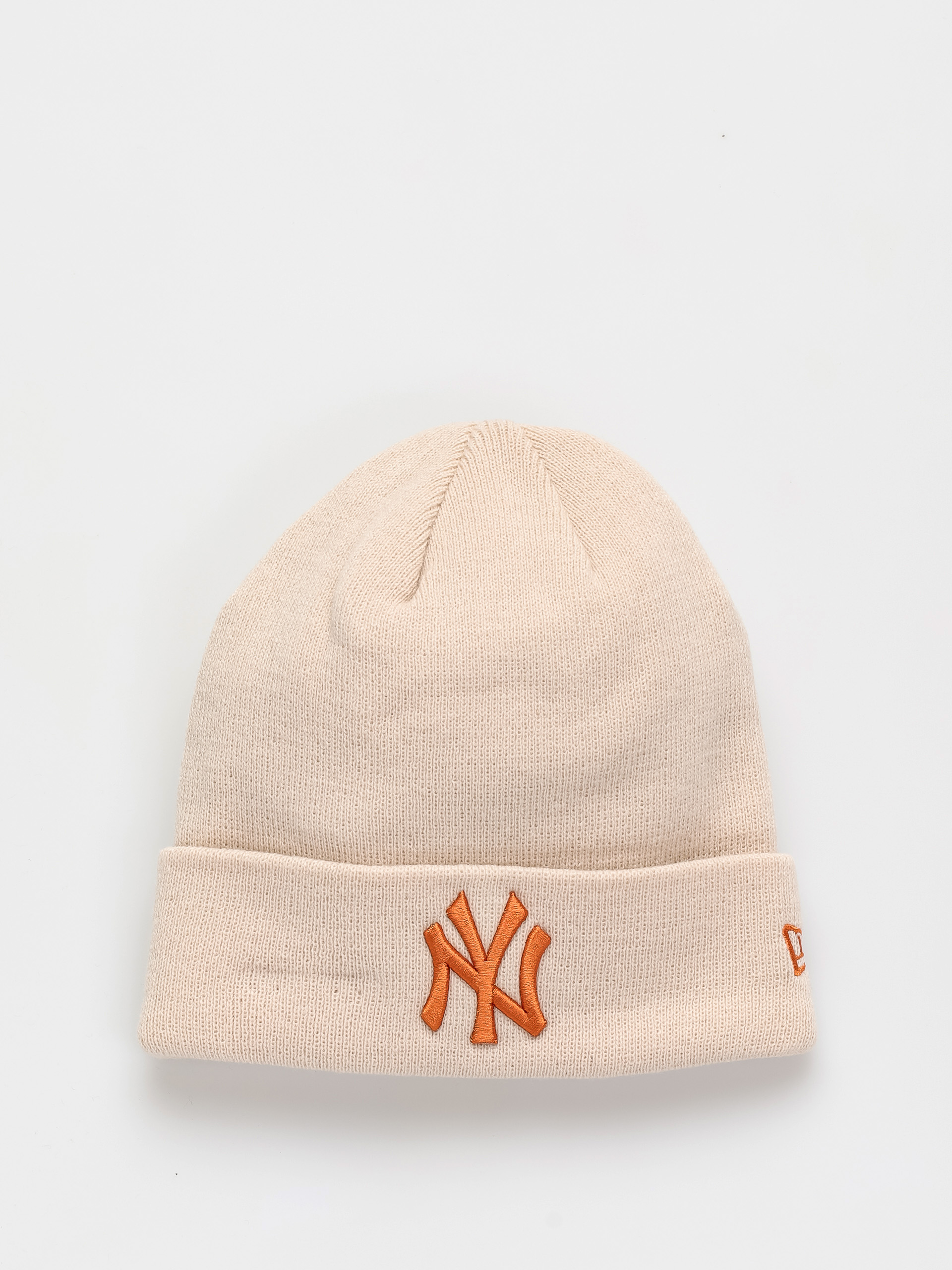 Czapka zimowa New Era League Essential Cuff New York Yankess (stone)