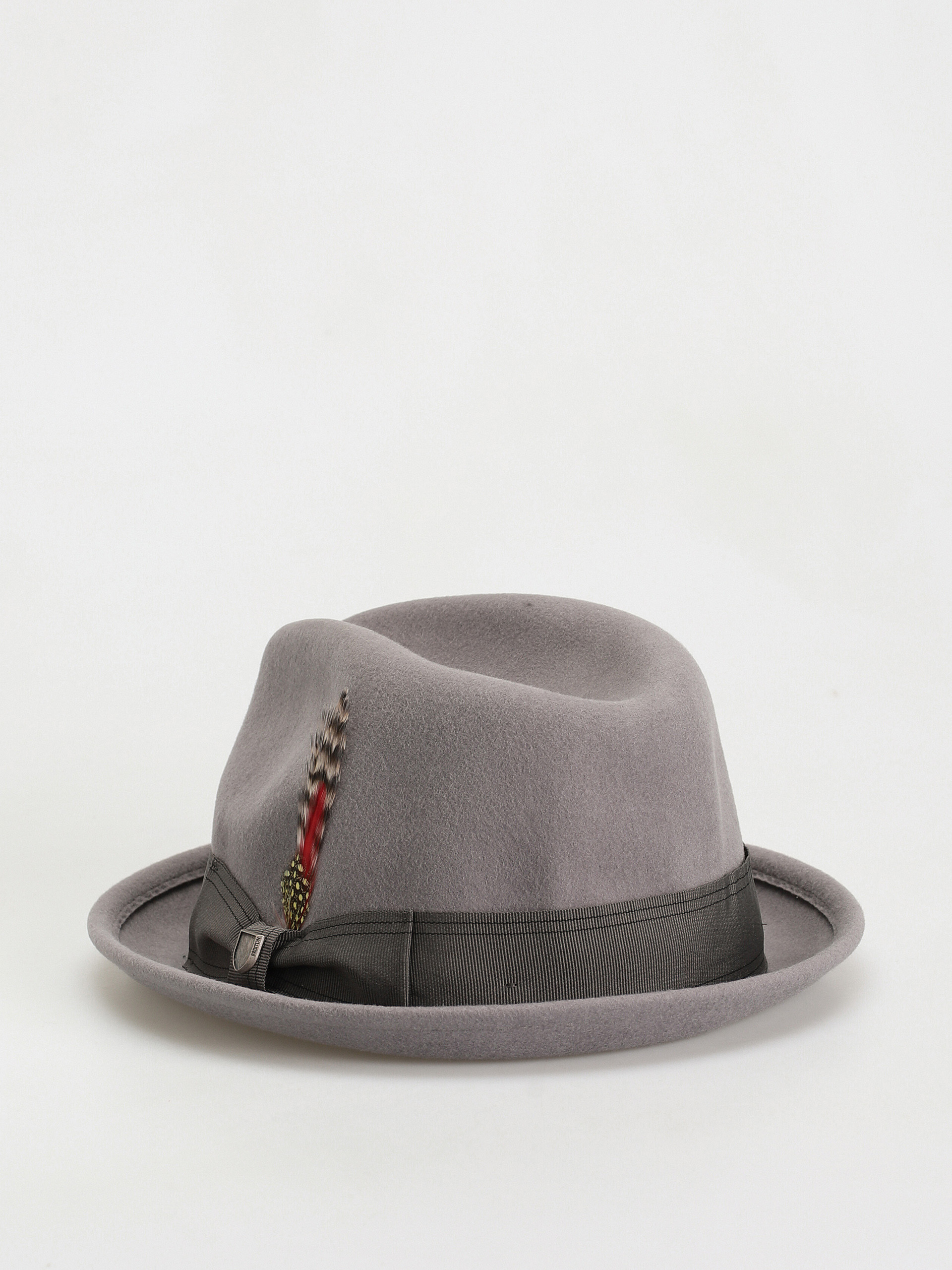 Kapelusz Brixton Gain Fedora (grey/dark grey)