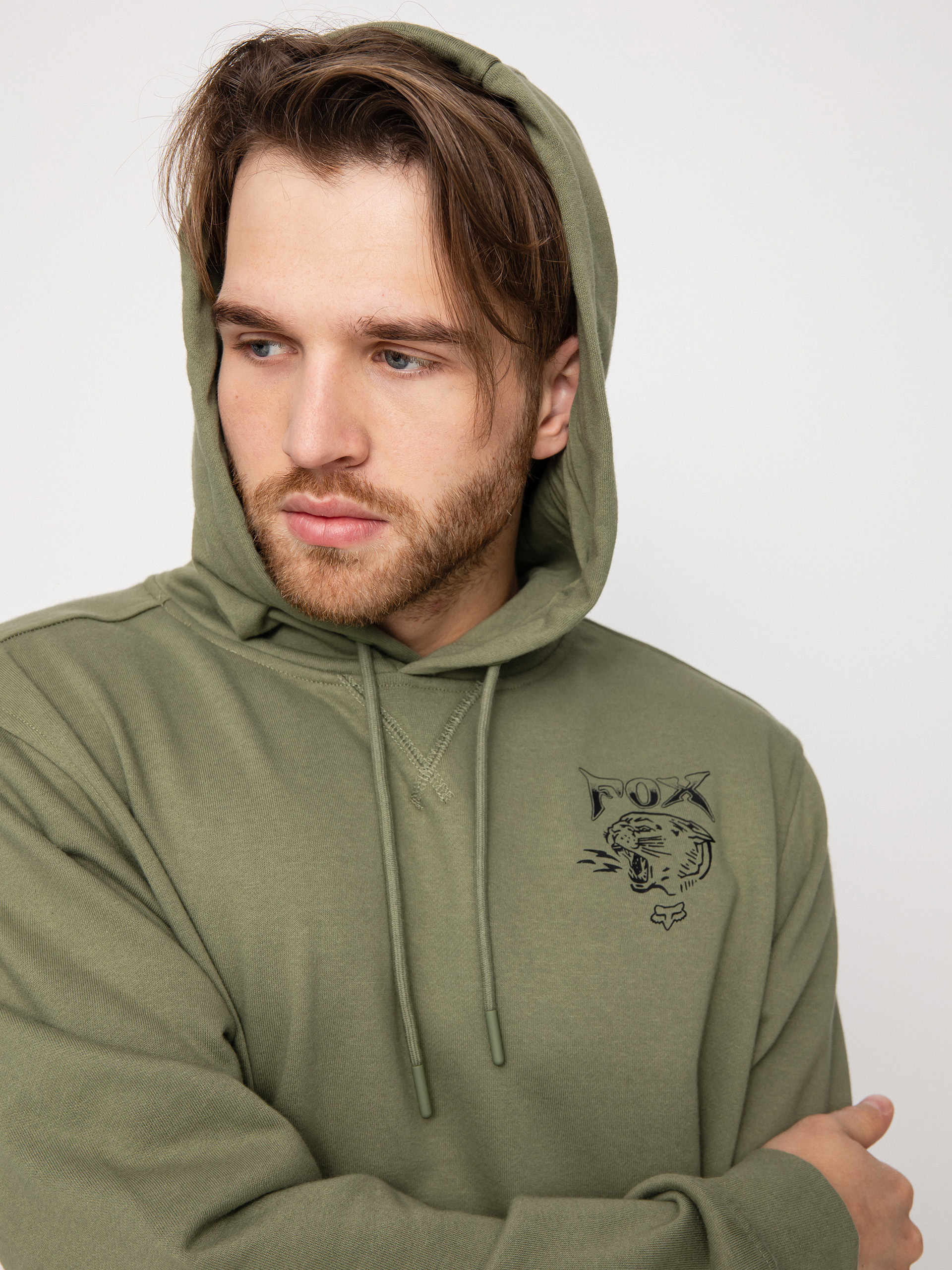 Bluza z kapturem Fox Torrero HD (army)