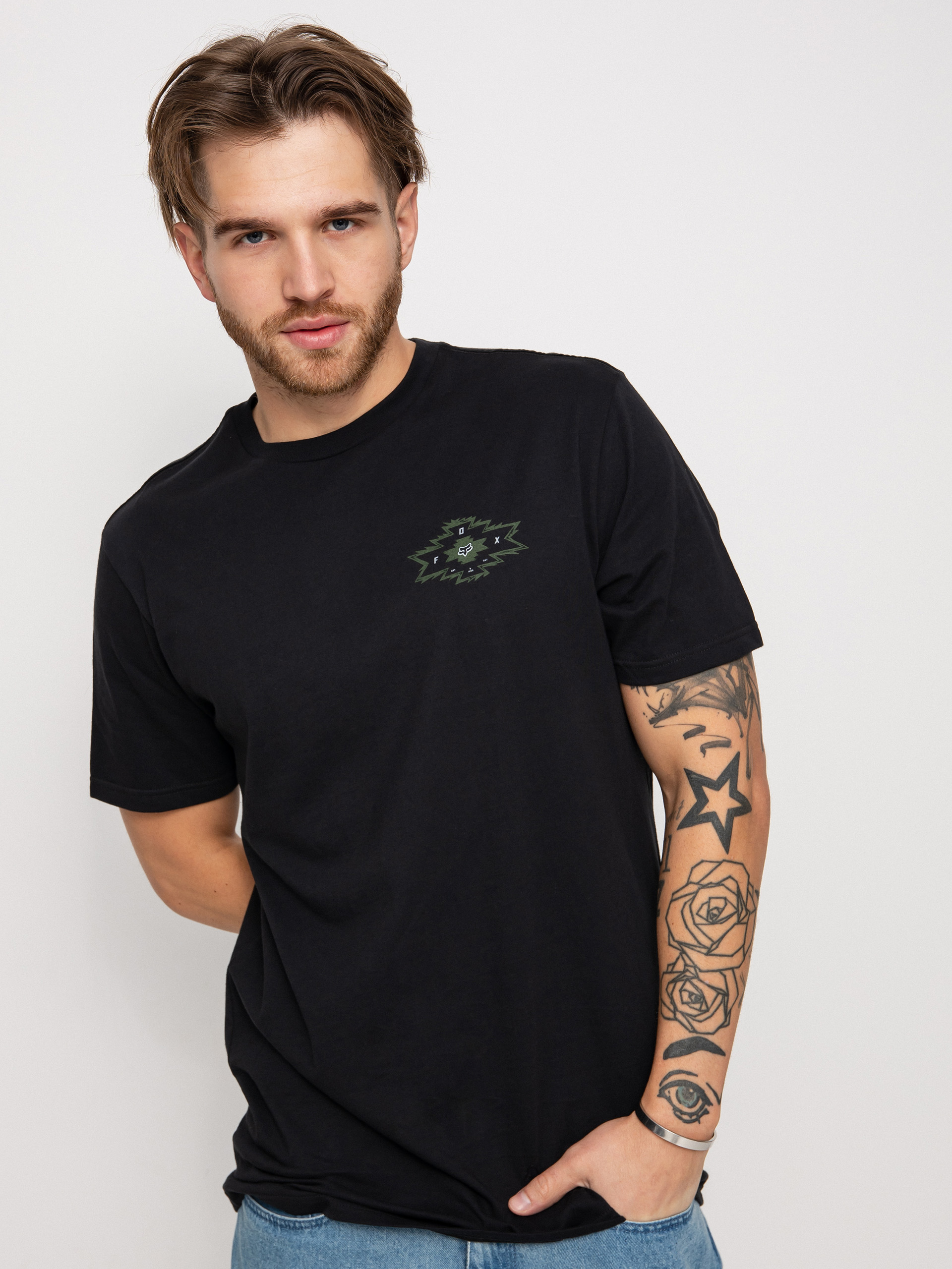 T-shirt Fox Full Flux Premium (blk)
