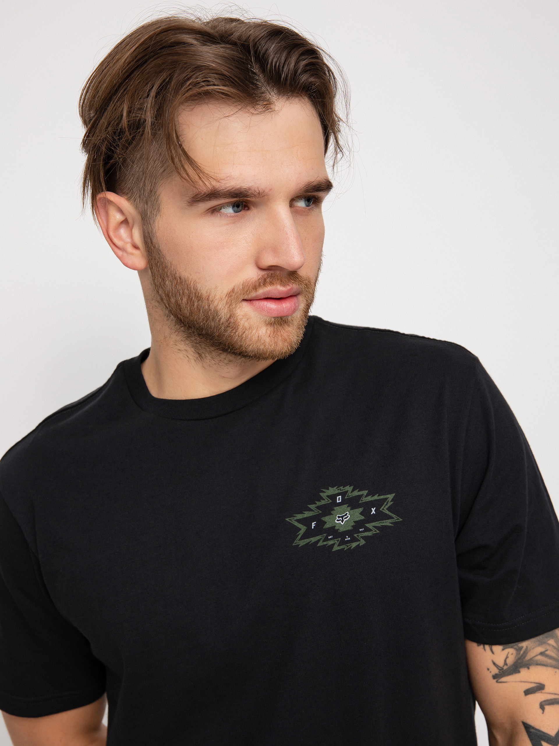 T-shirt Fox Full Flux Premium (blk)