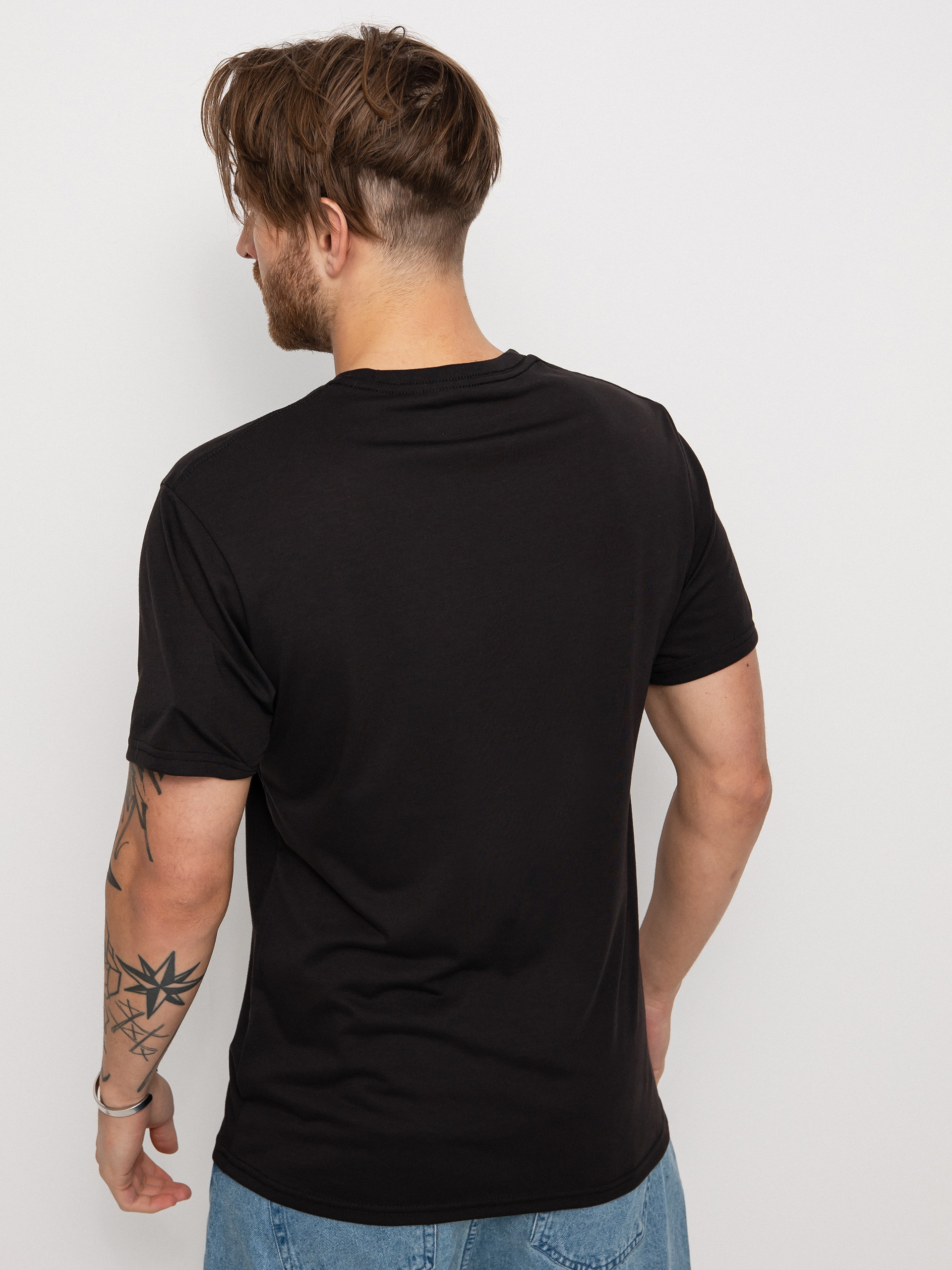 T-shirt Fox Pinnacle Tech (blk/blu)