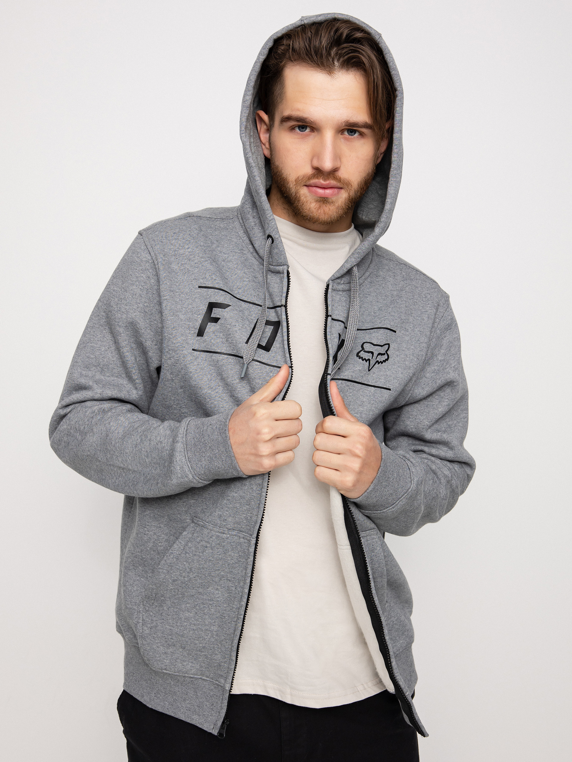 Bluza z kapturem Fox Pinnacle ZHD (htr graph)