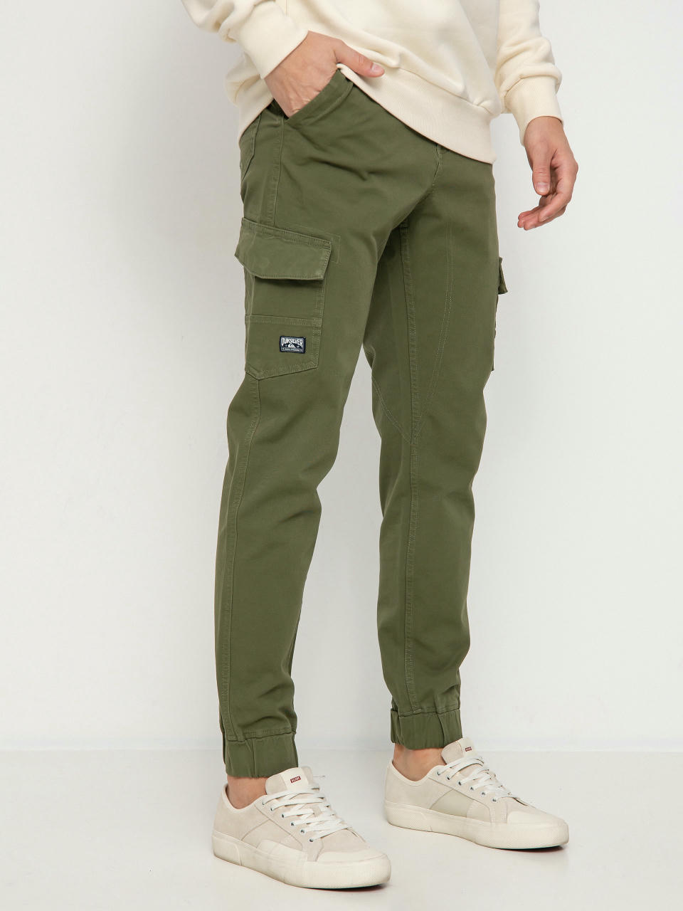 Spodnie Quiksilver Cuffed Cargo (four leaf clover)