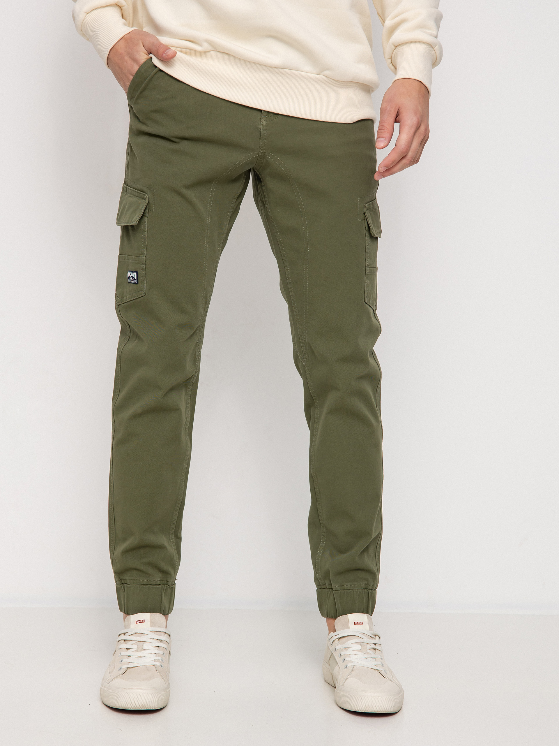 Spodnie Quiksilver Cuffed Cargo (four leaf clover)