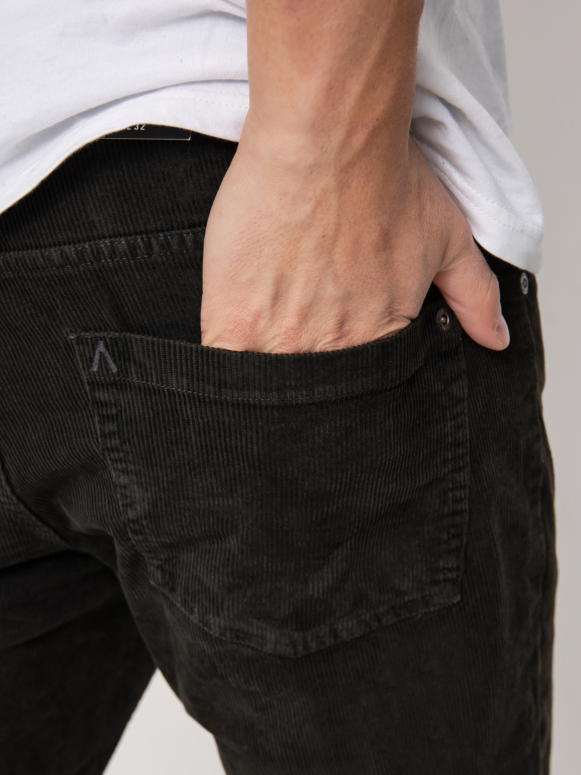 Spodnie RVCA Daggers Pigment Cord (pirate black)