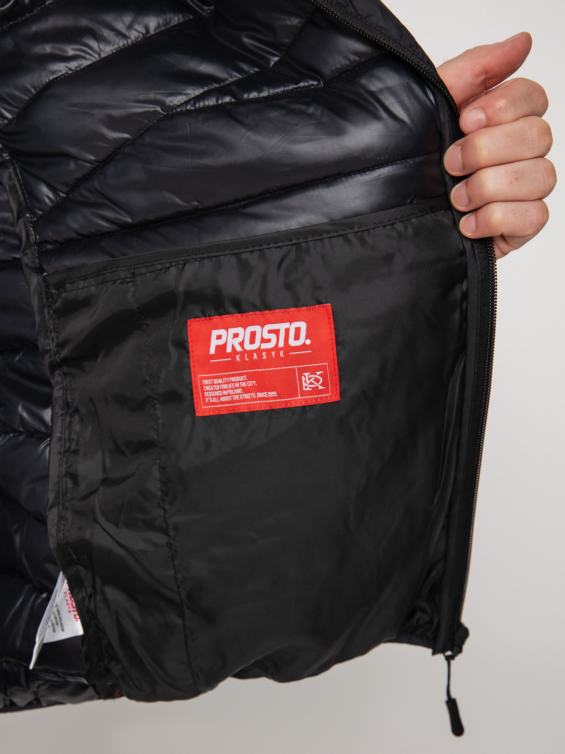 Kurtka Prosto Ultralight (black)