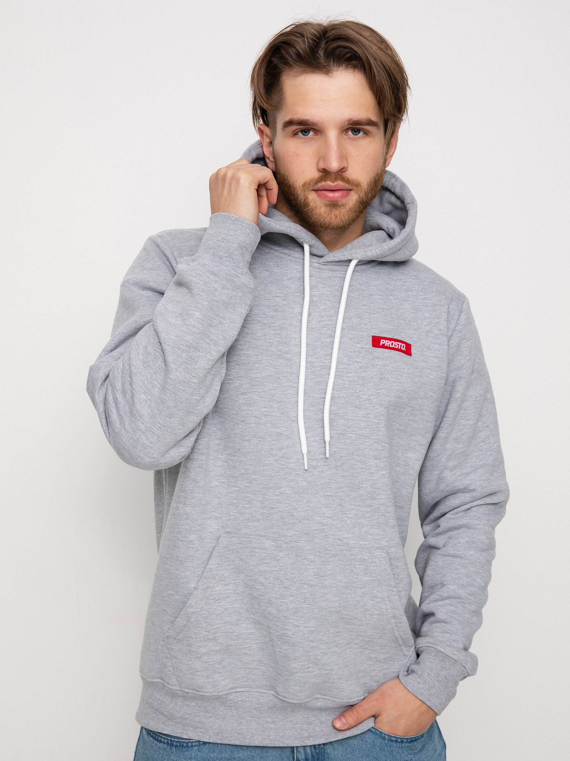 Bluza z kapturem Prosto Plelog HD (gray)