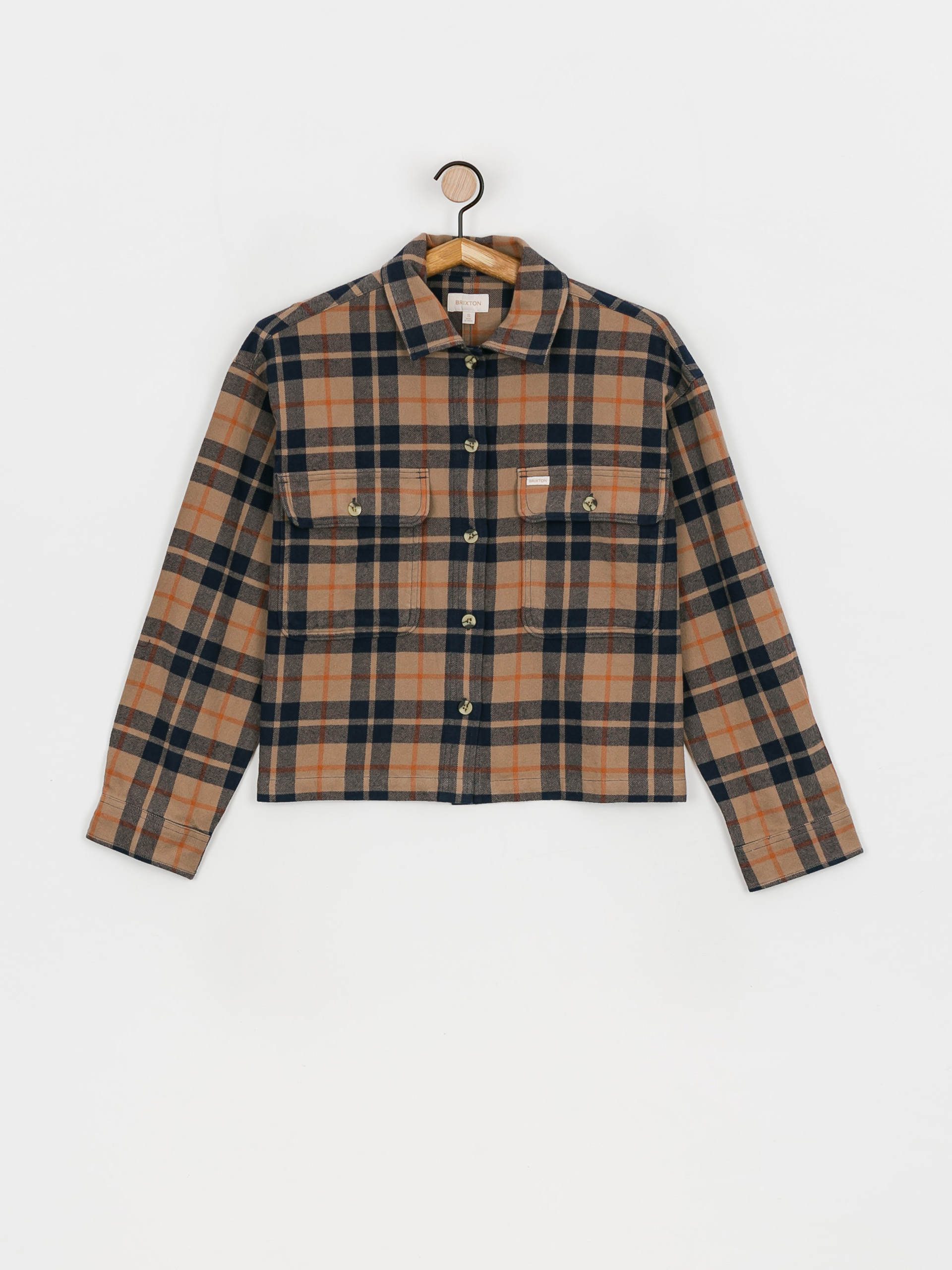 Koszula Brixton Bowery Flannel Ls Wmn (pine bark)
