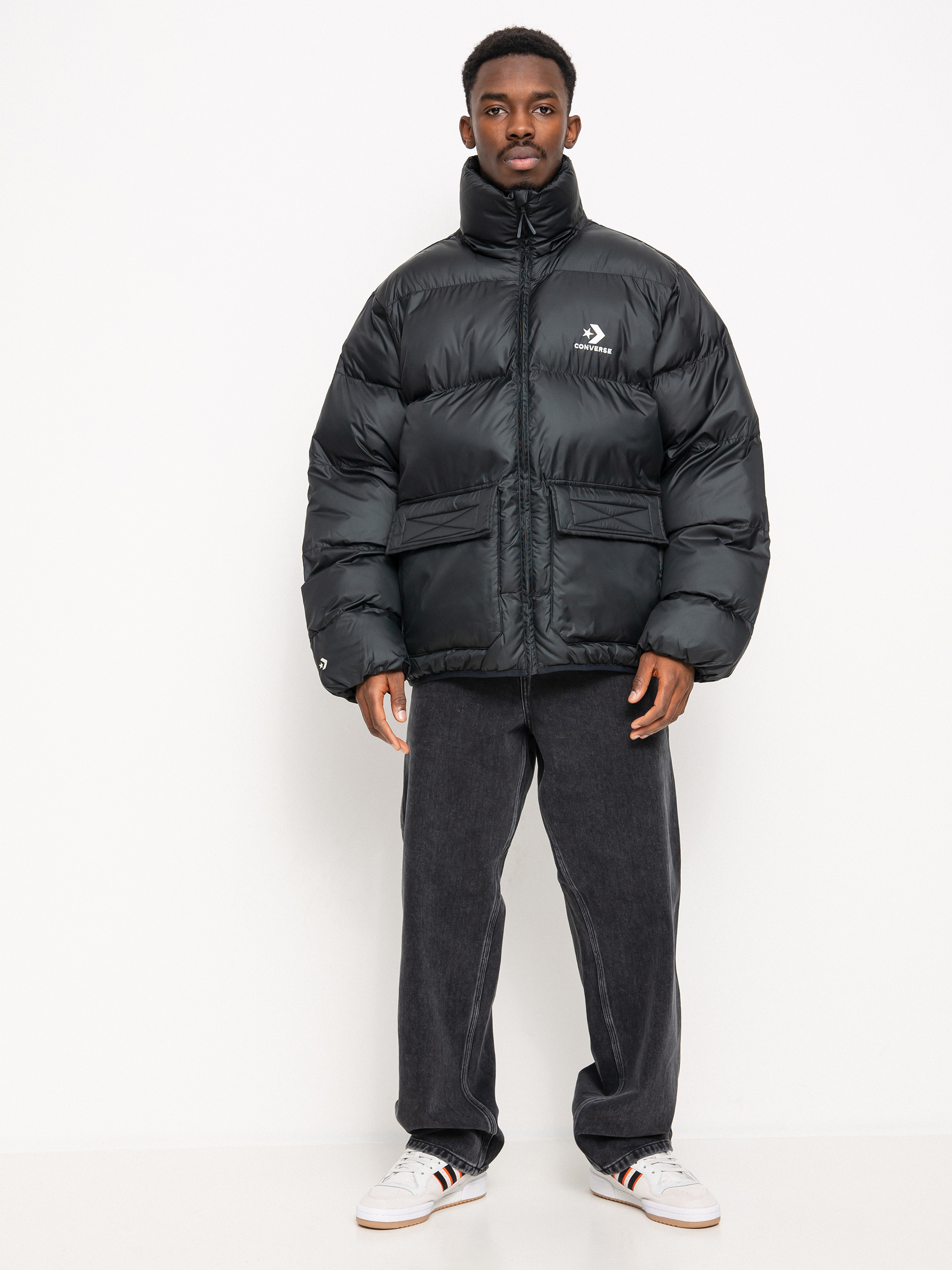 Kurtka Converse Patch Pocket Core Puffer (black)