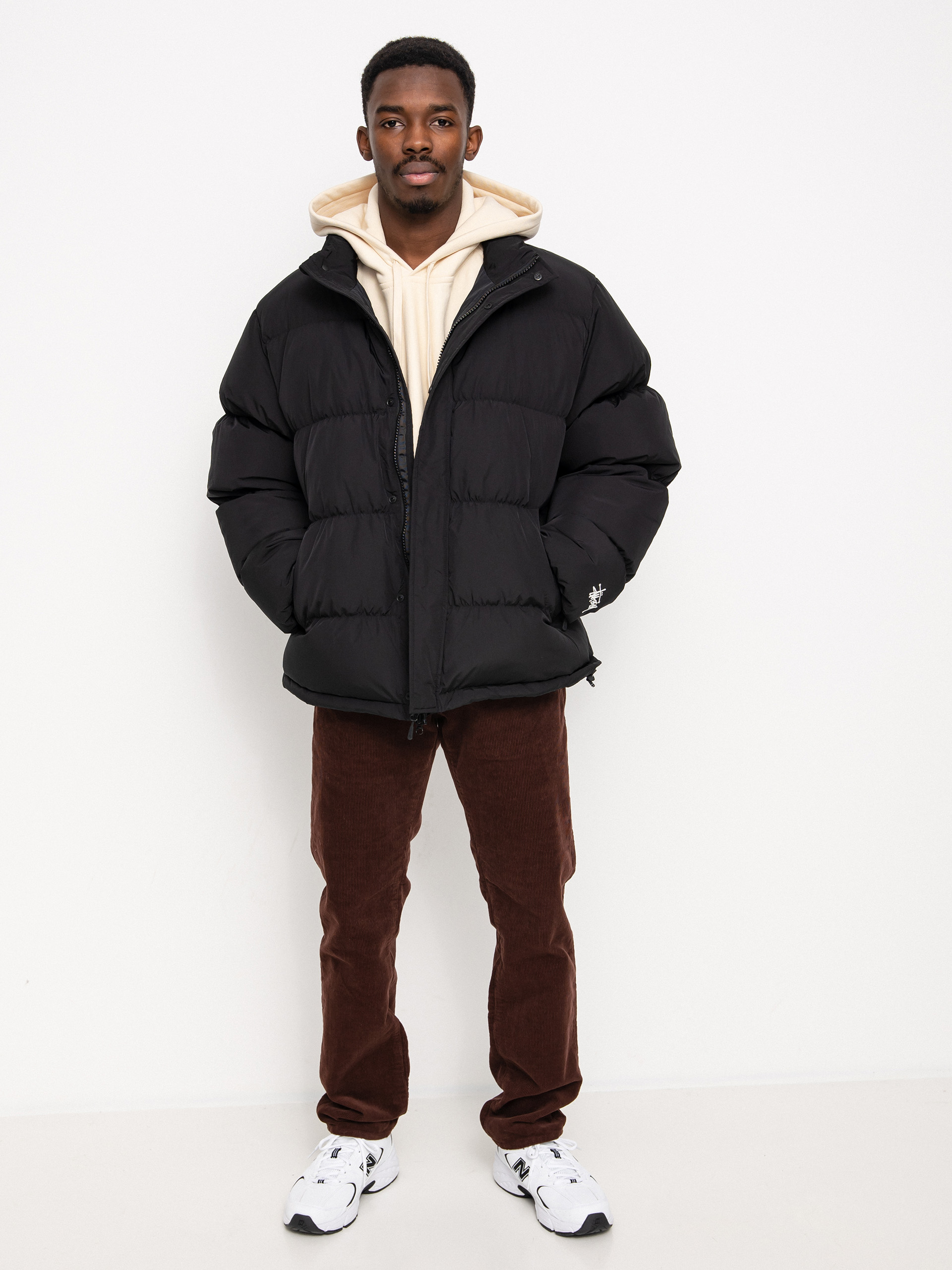 Kurtka Stussy Ripstop Down Puffer (black)