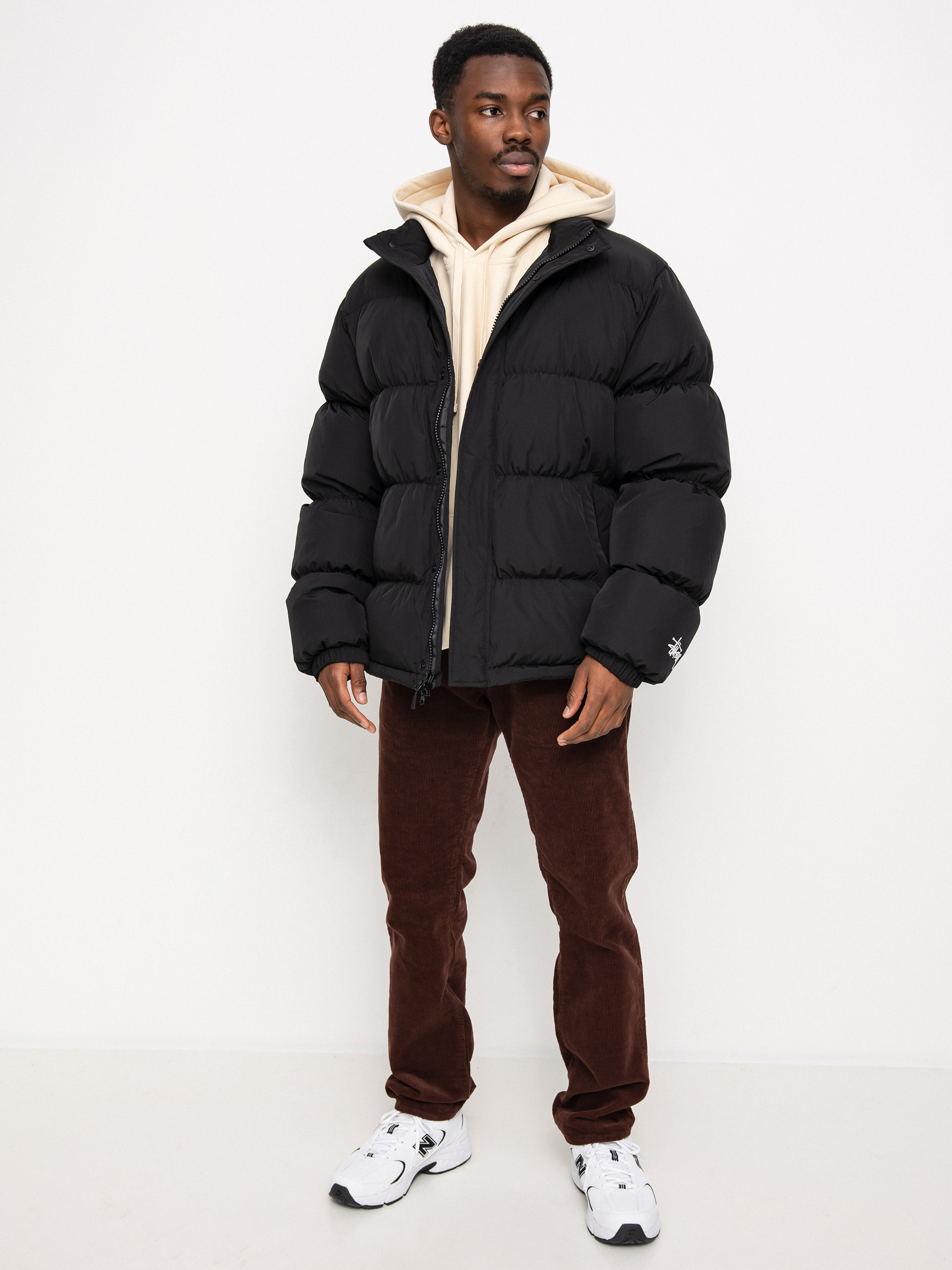 Kurtka Stussy Ripstop Down Puffer (black)