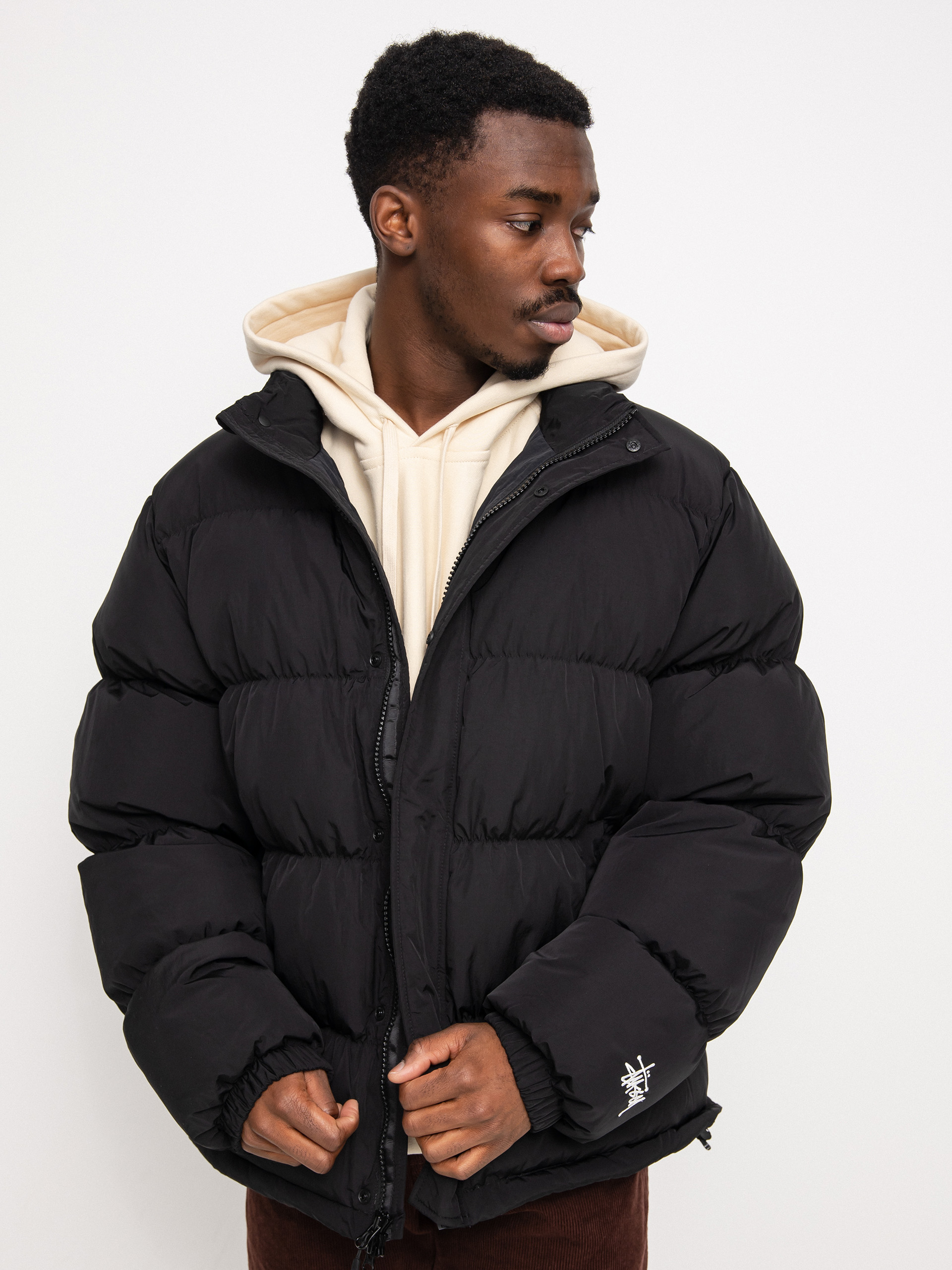 Kurtka Stussy Ripstop Down Puffer (black)