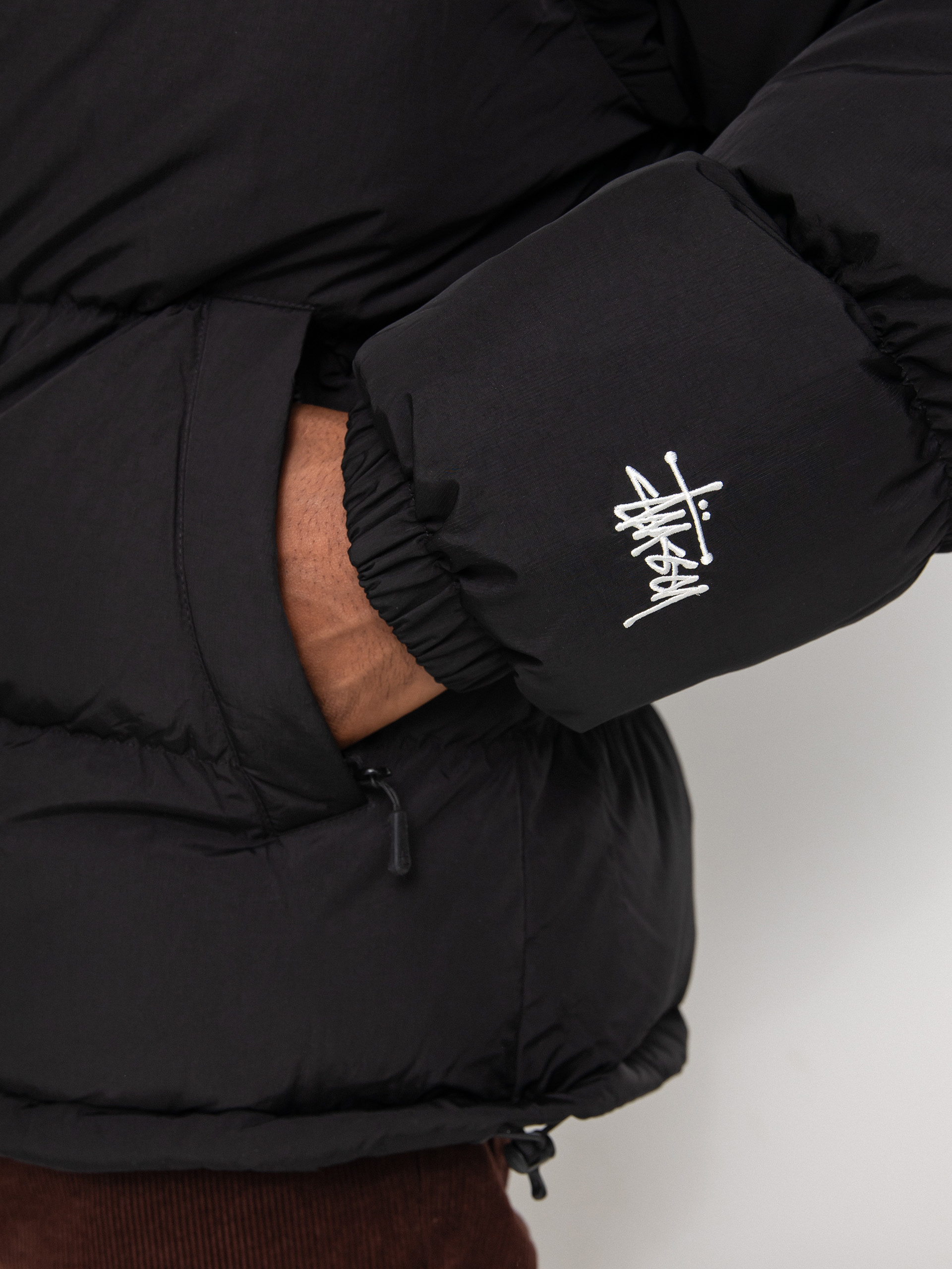 Kurtka Stussy Ripstop Down Puffer (black)