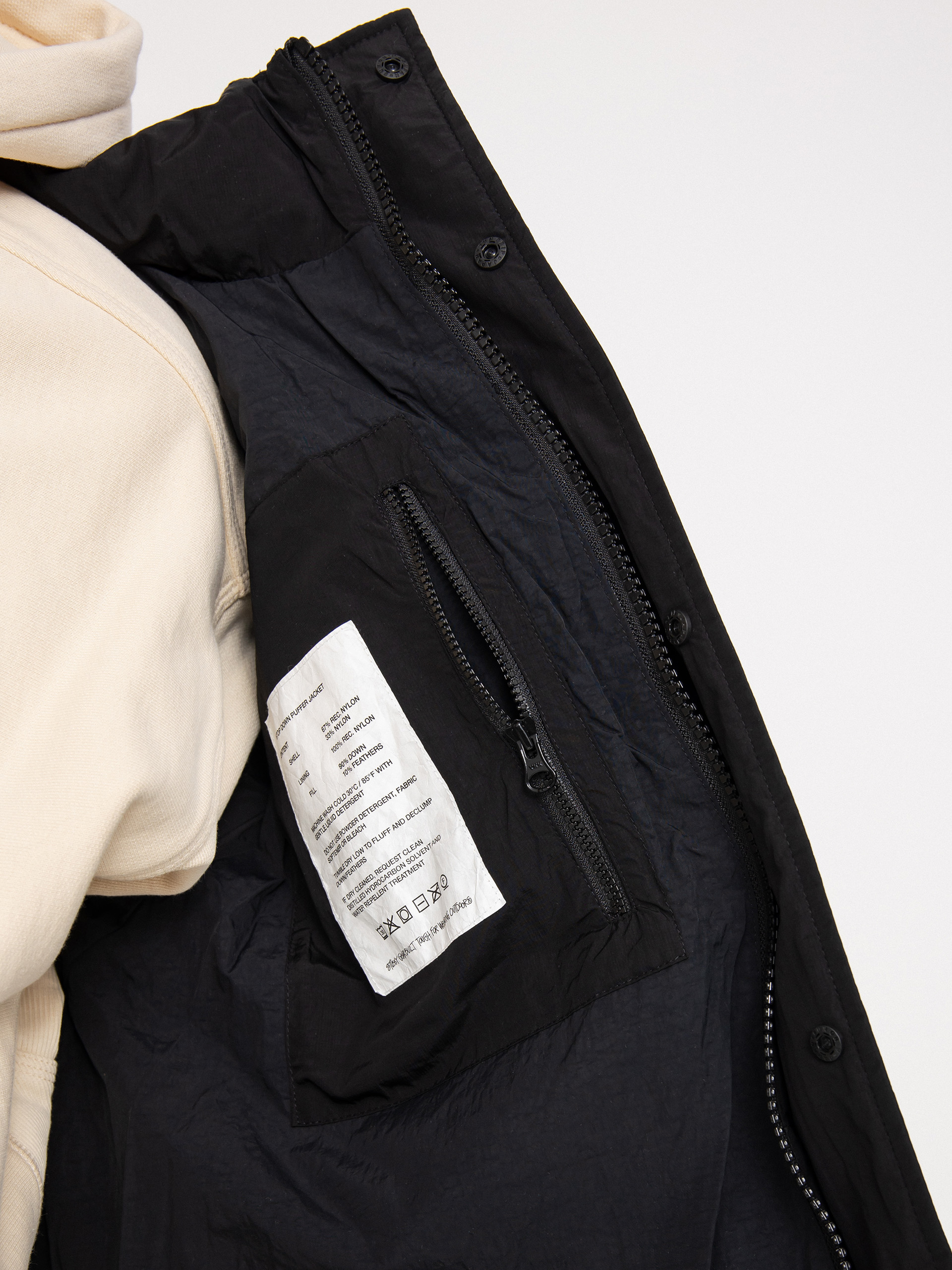 Kurtka Stussy Ripstop Down Puffer (black)