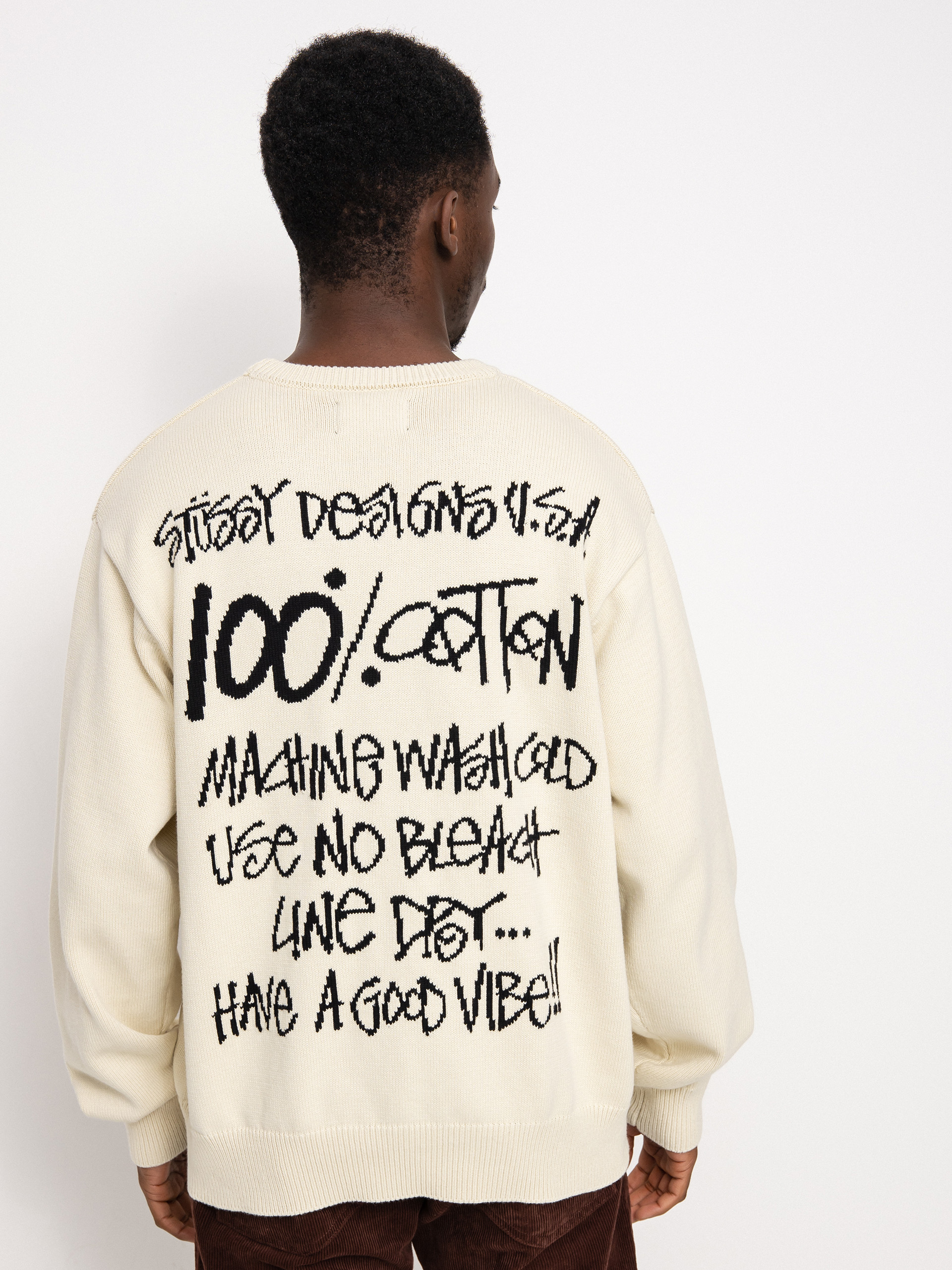 Sweter Stussy Care Label (natural)