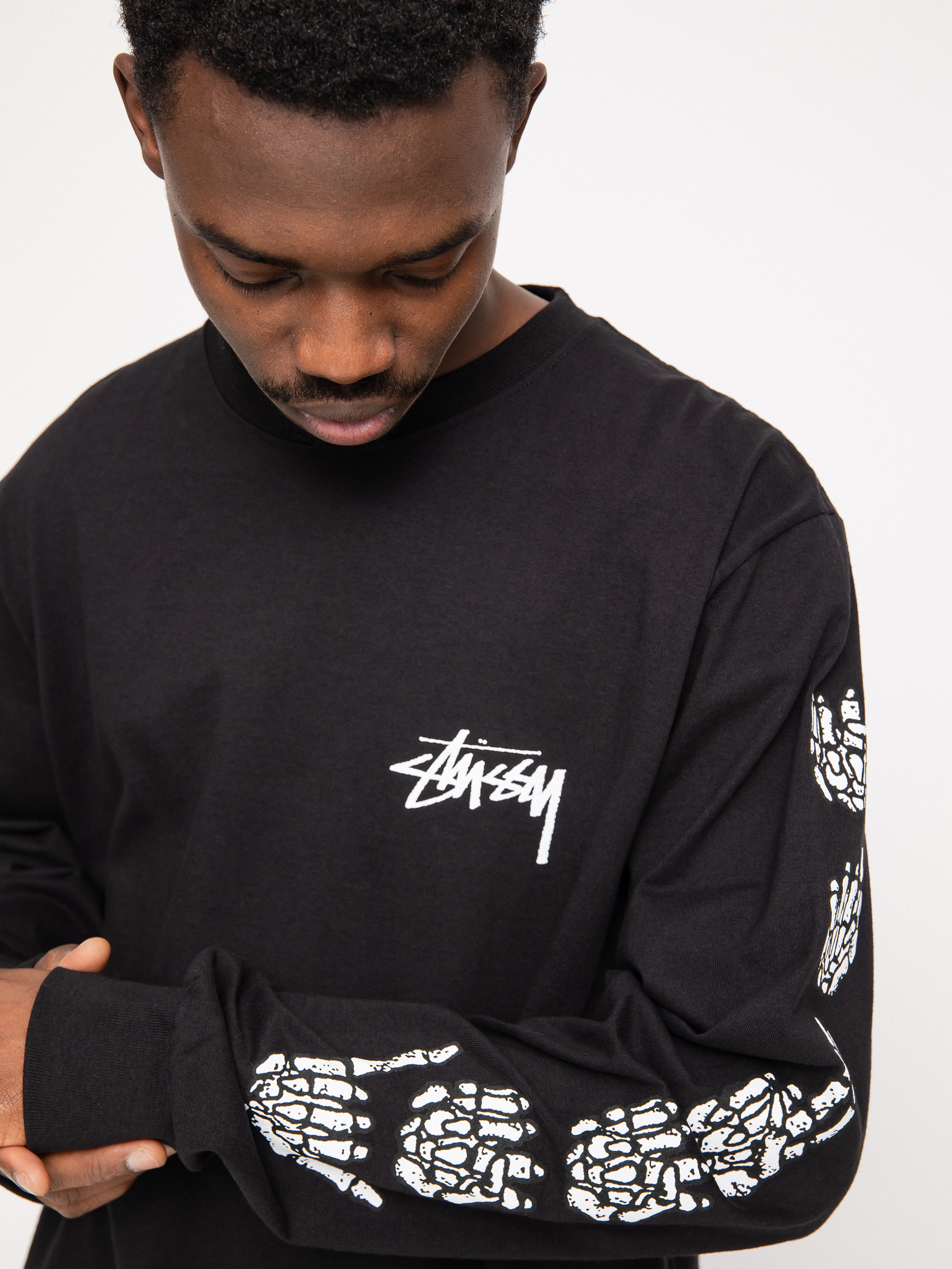 Longsleeve Stussy Hands (black)