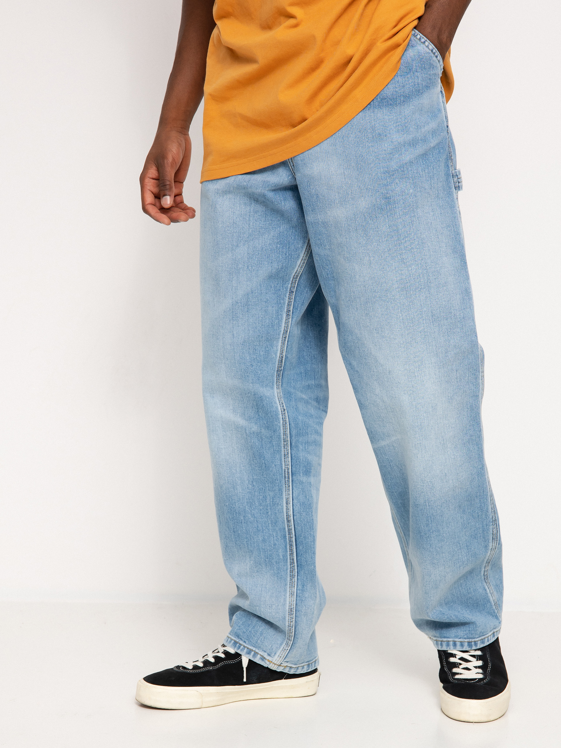 Spodnie Carhartt WIP Single Knee (blue)
