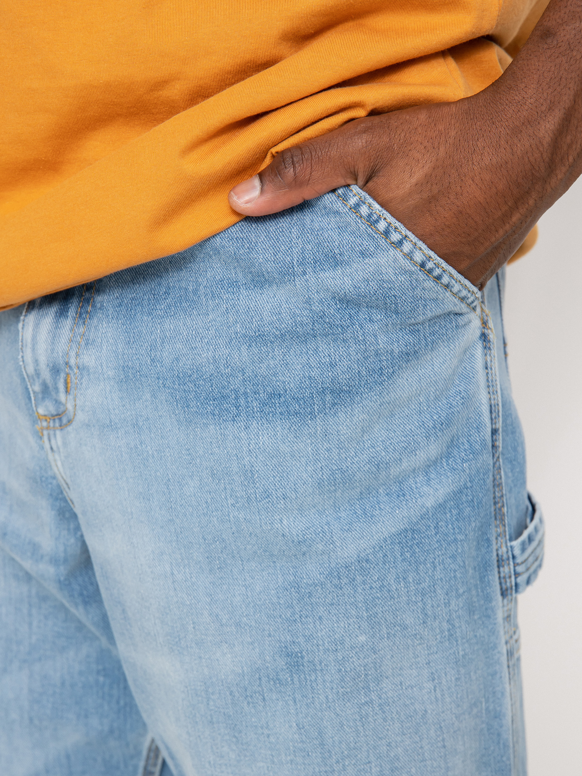 Spodnie Carhartt WIP Single Knee (blue)