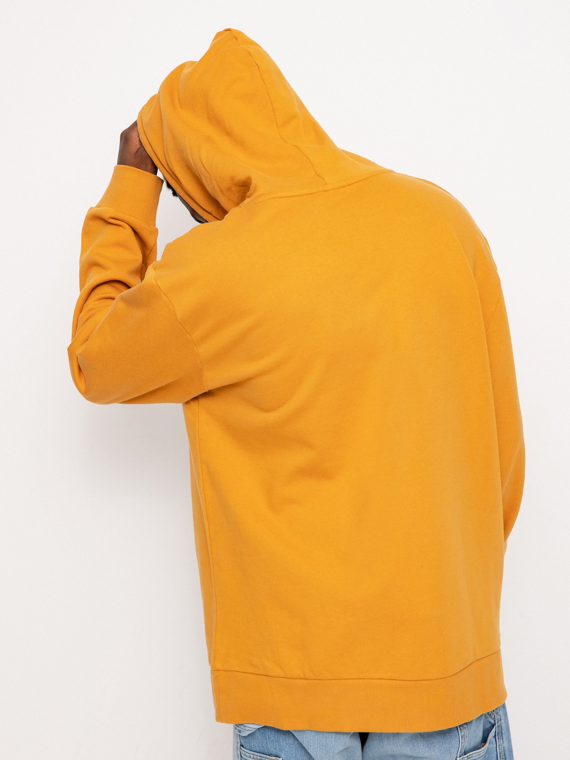 Bluza z kapturem Carhartt WIP Scrawl HD (ochre/enzian)