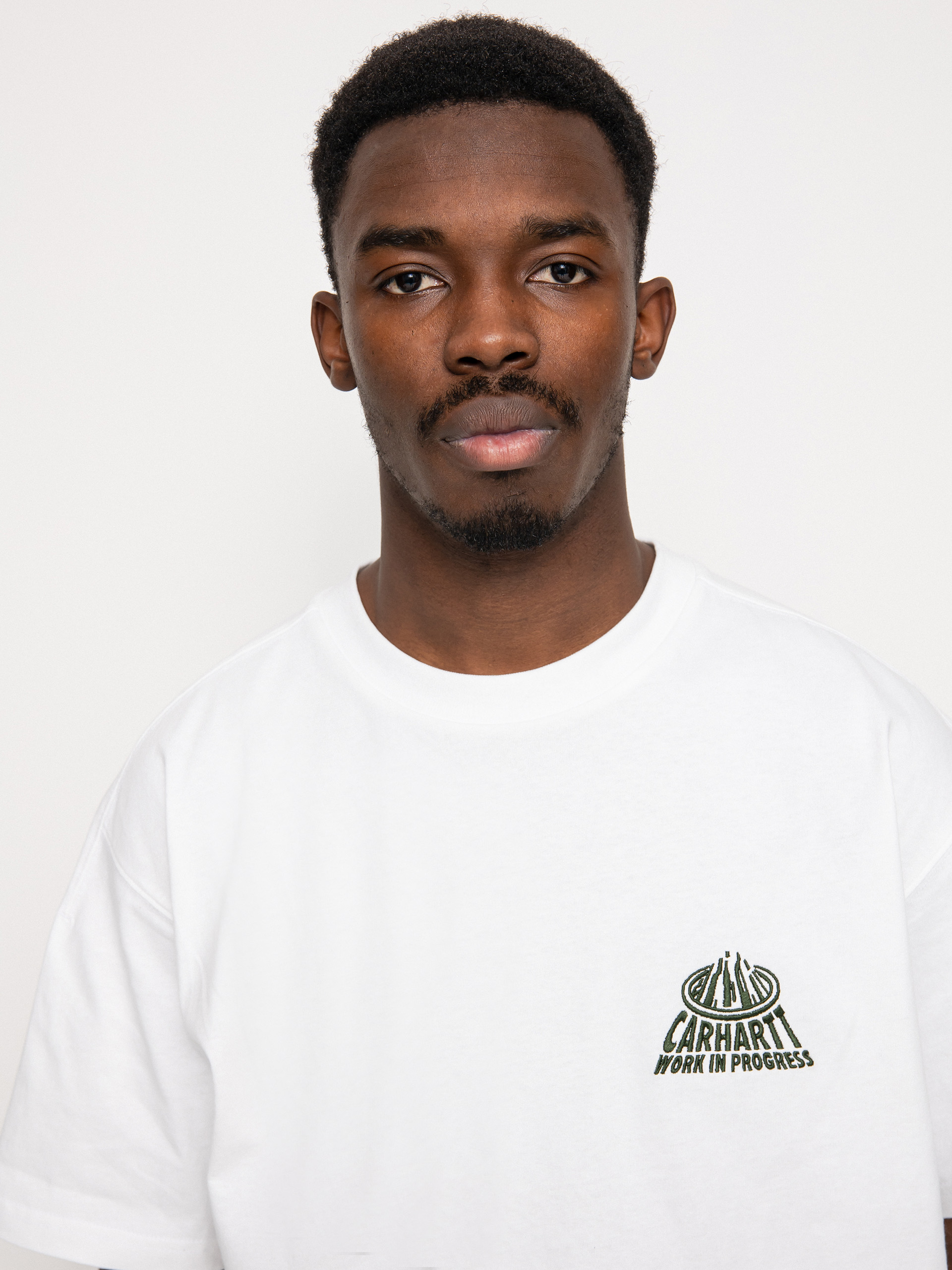 T-shirt Carhartt WIP City (white/dark cedar)