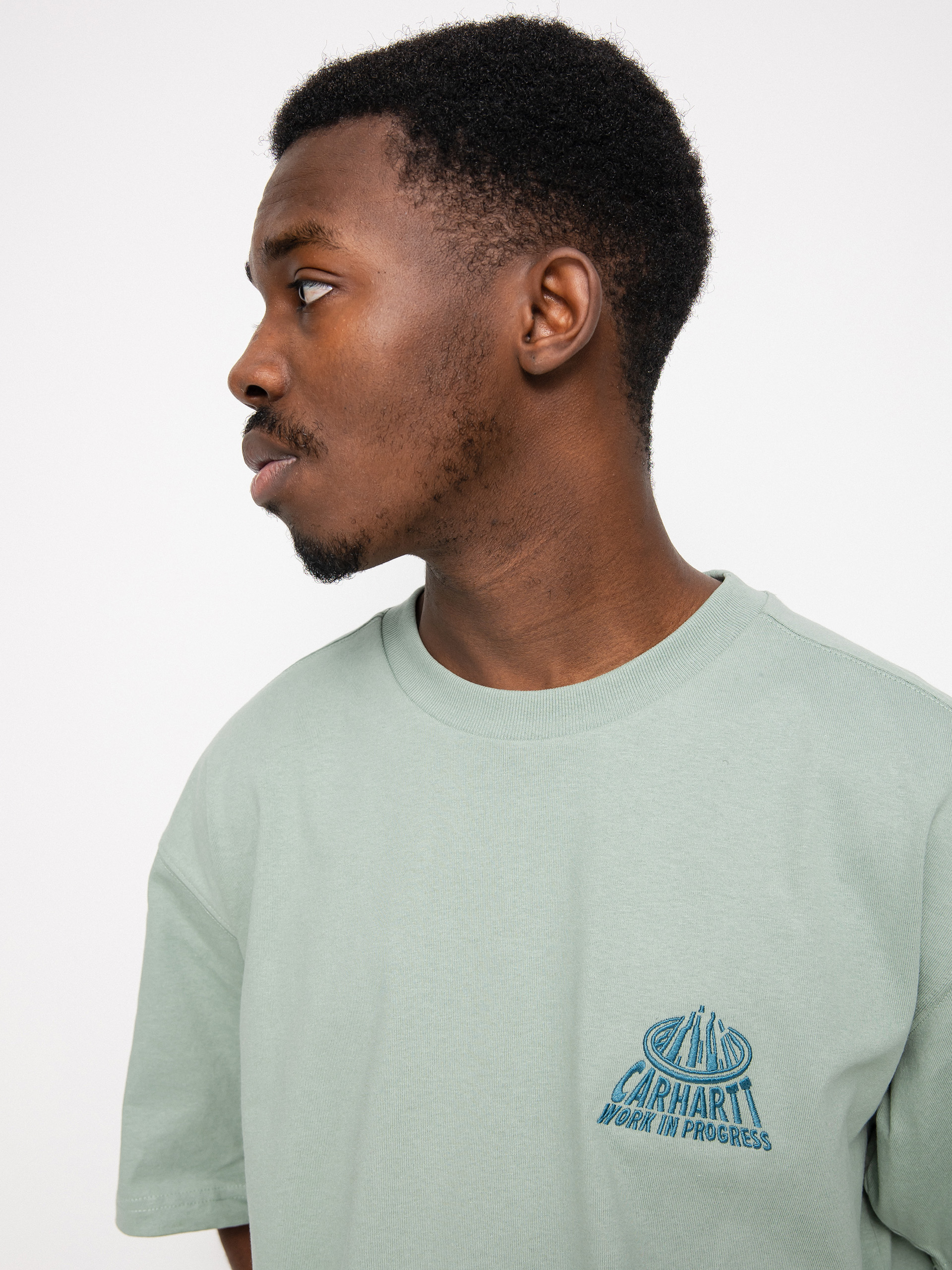 T-shirt Carhartt WIP City (misty sage/deep teal)