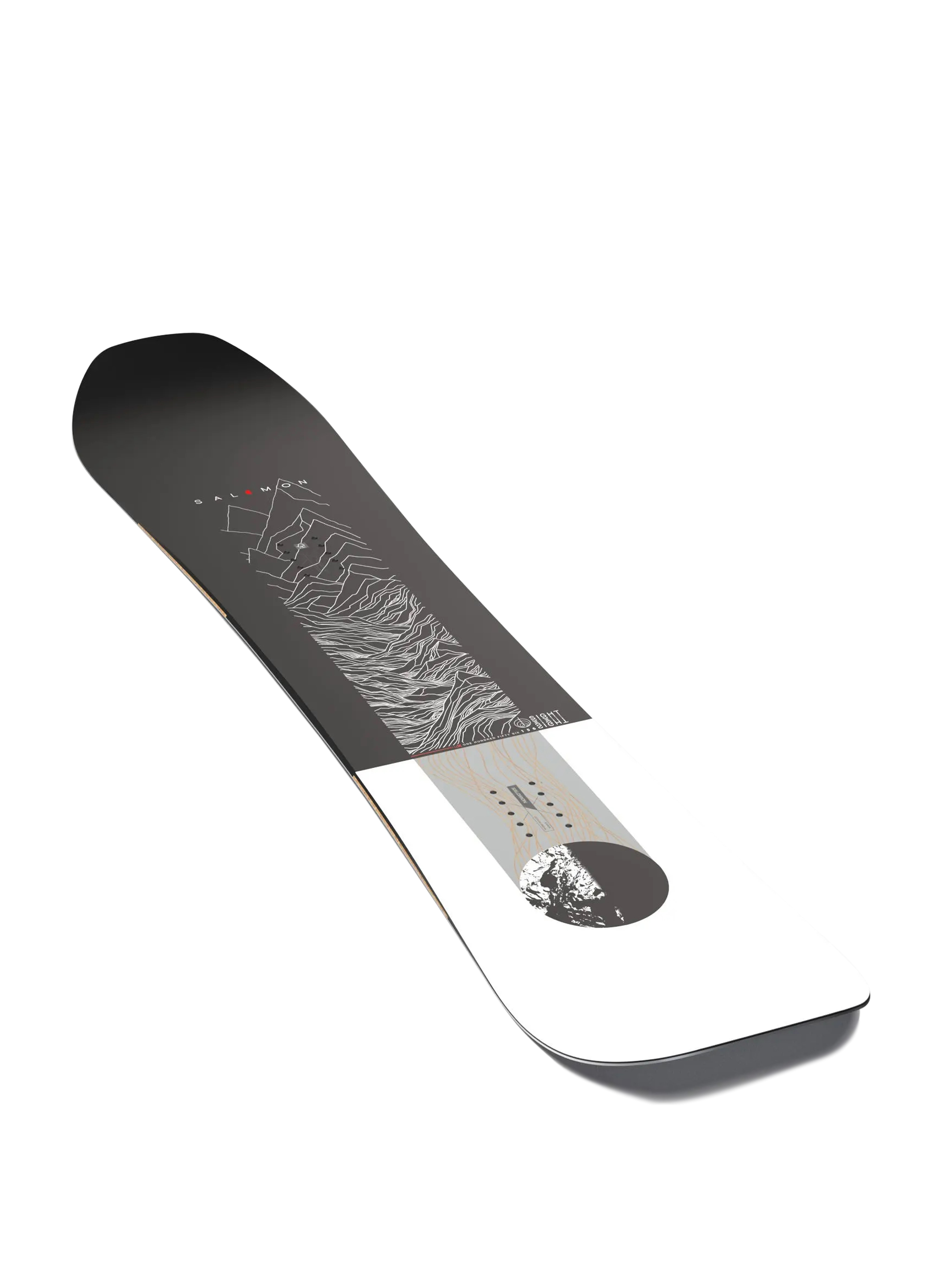 Deska snowboardowa Salomon Sight - biały, czarny, szary (wi23)