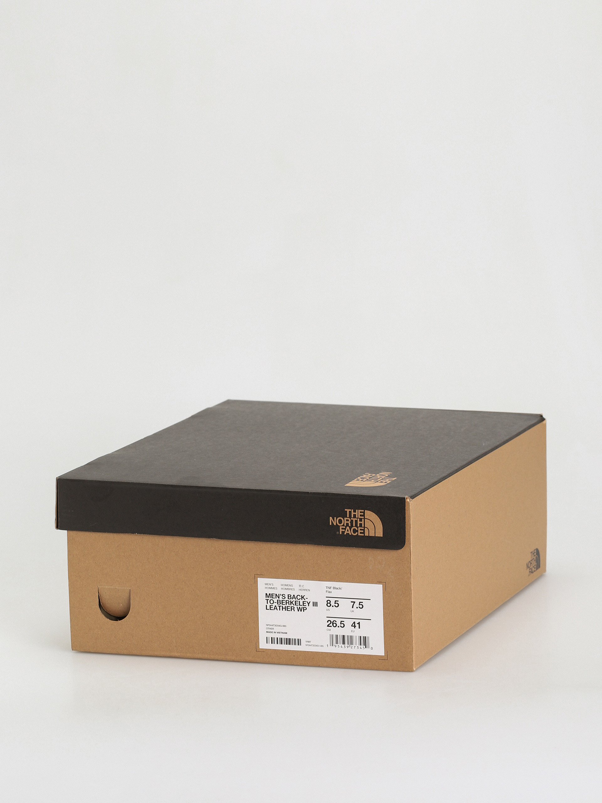 Buty The North Face Back To Berkeley III Textile Wp (tnf black/flax)