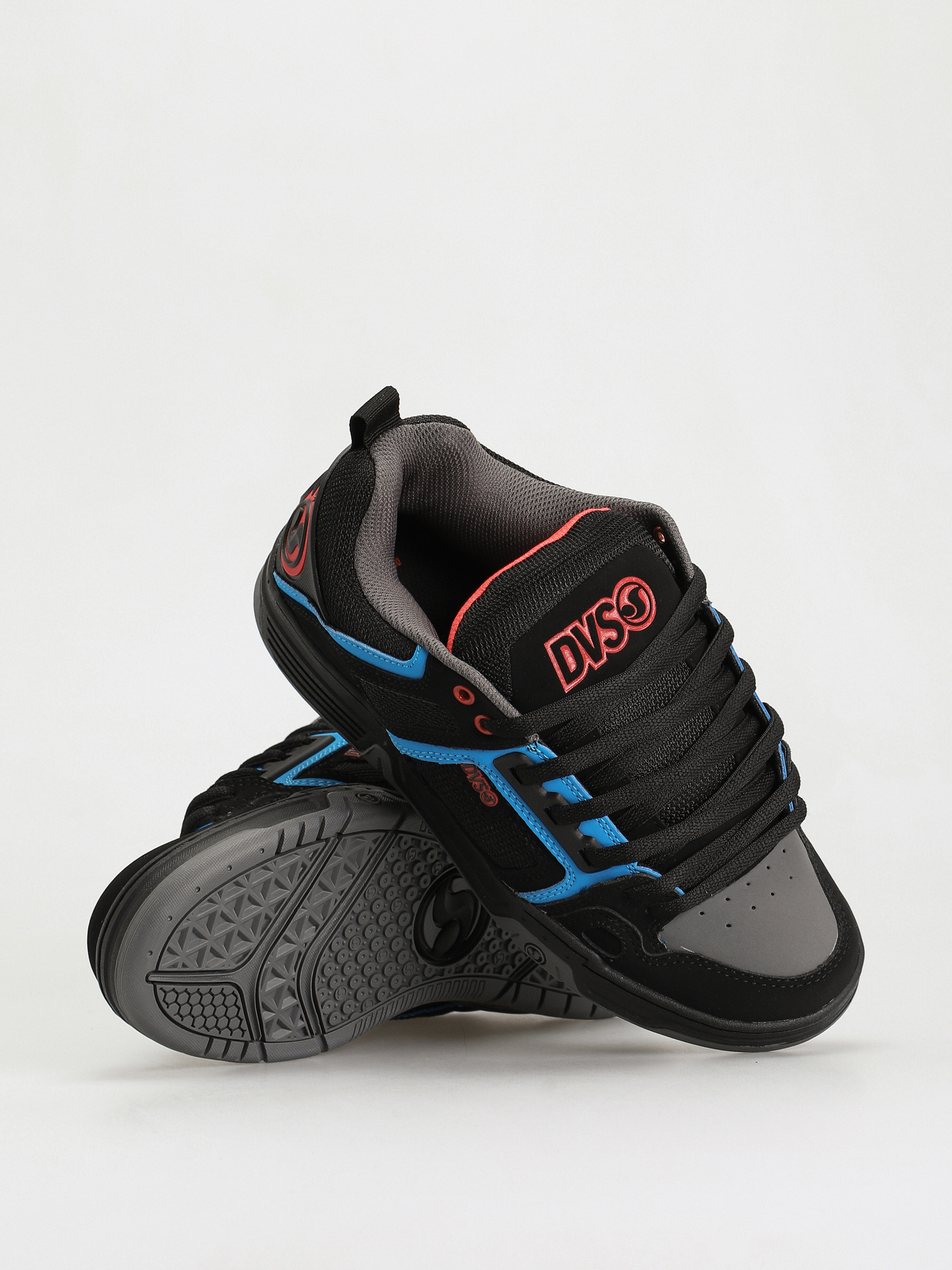 Buty DVS Comanche (black blue red nubuck)