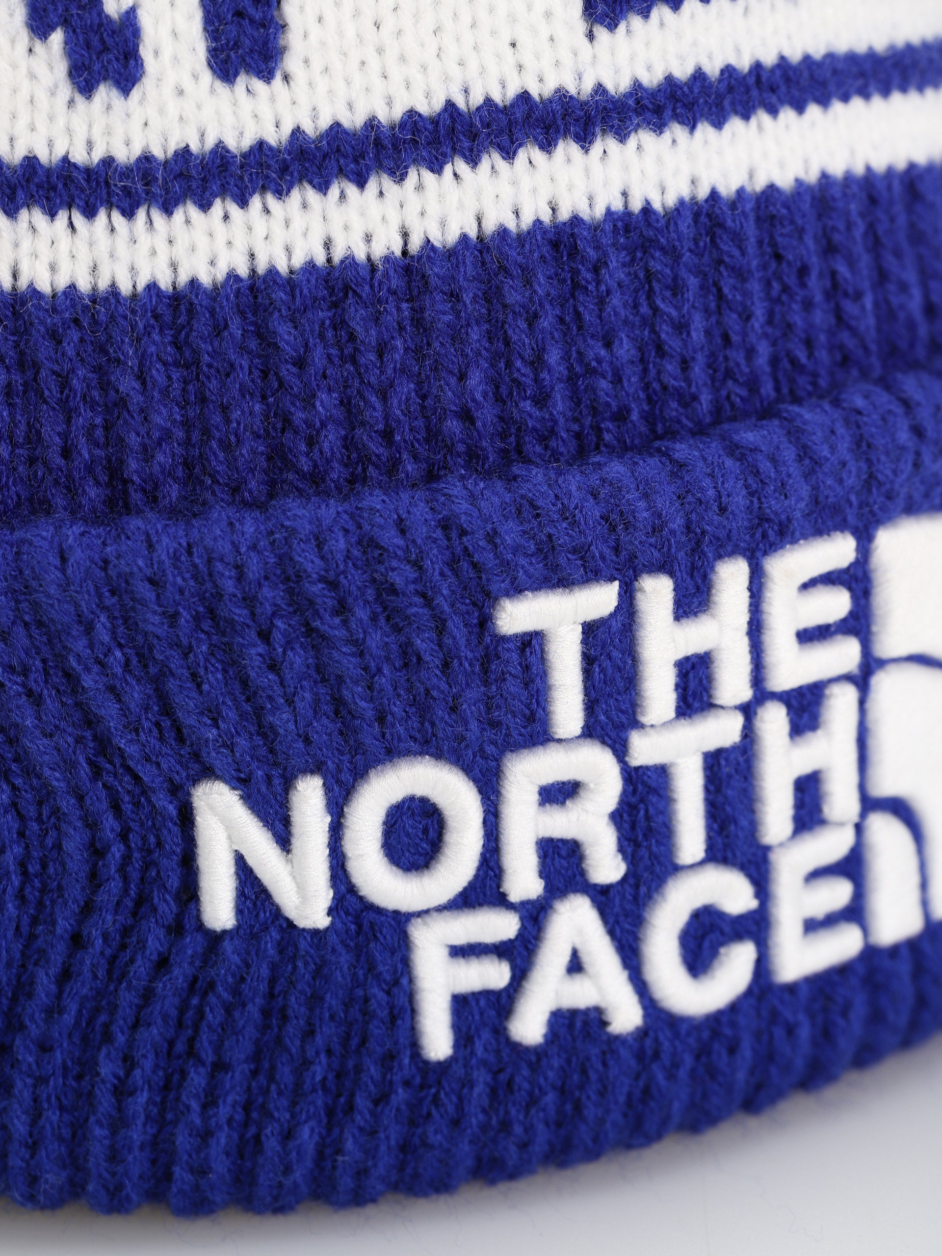 Czapka zimowa The North Face Retro TNF Pom (lapis blue)