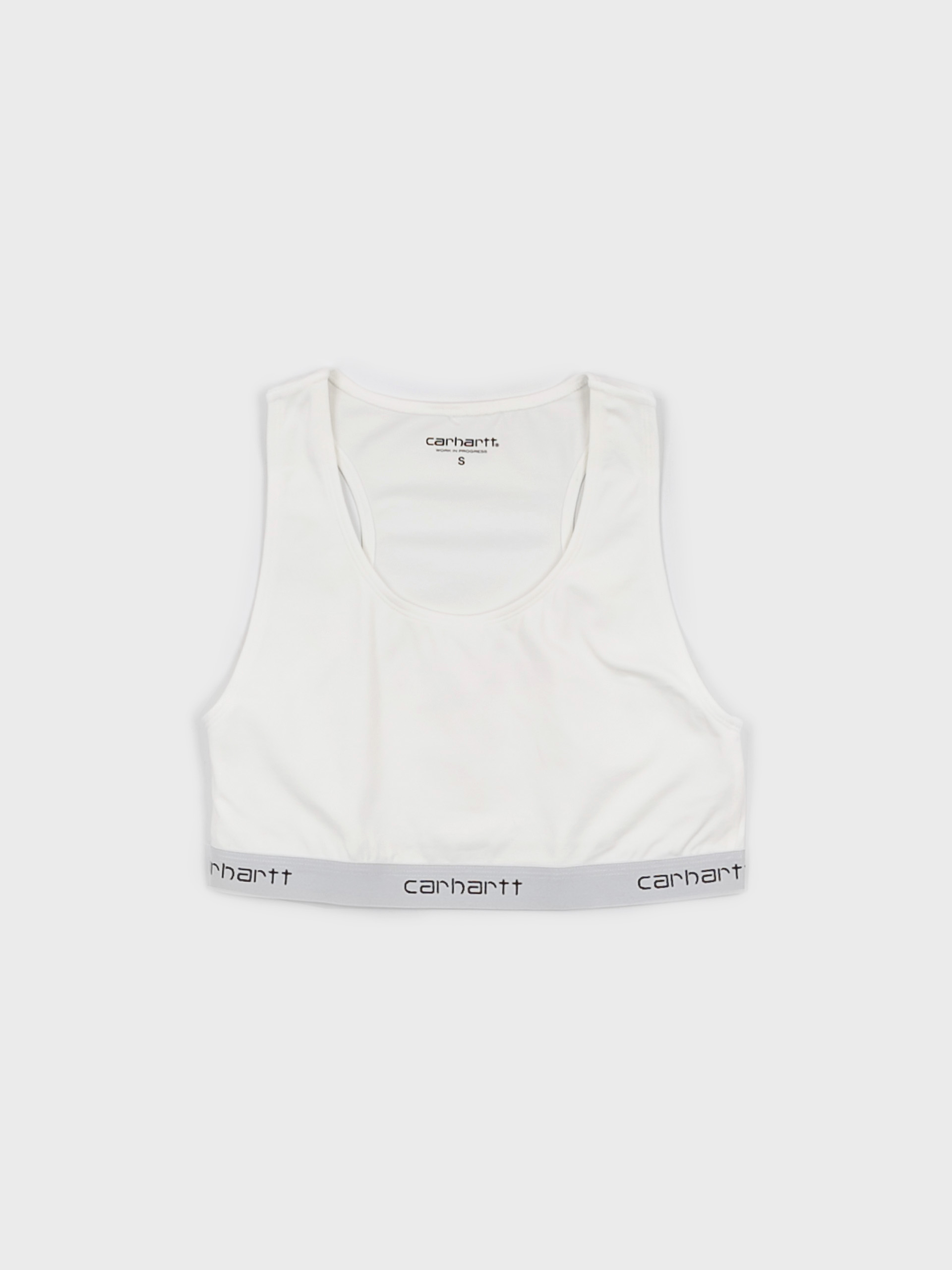 Top Carhartt WIP Script Racer Tank Wmn (white)