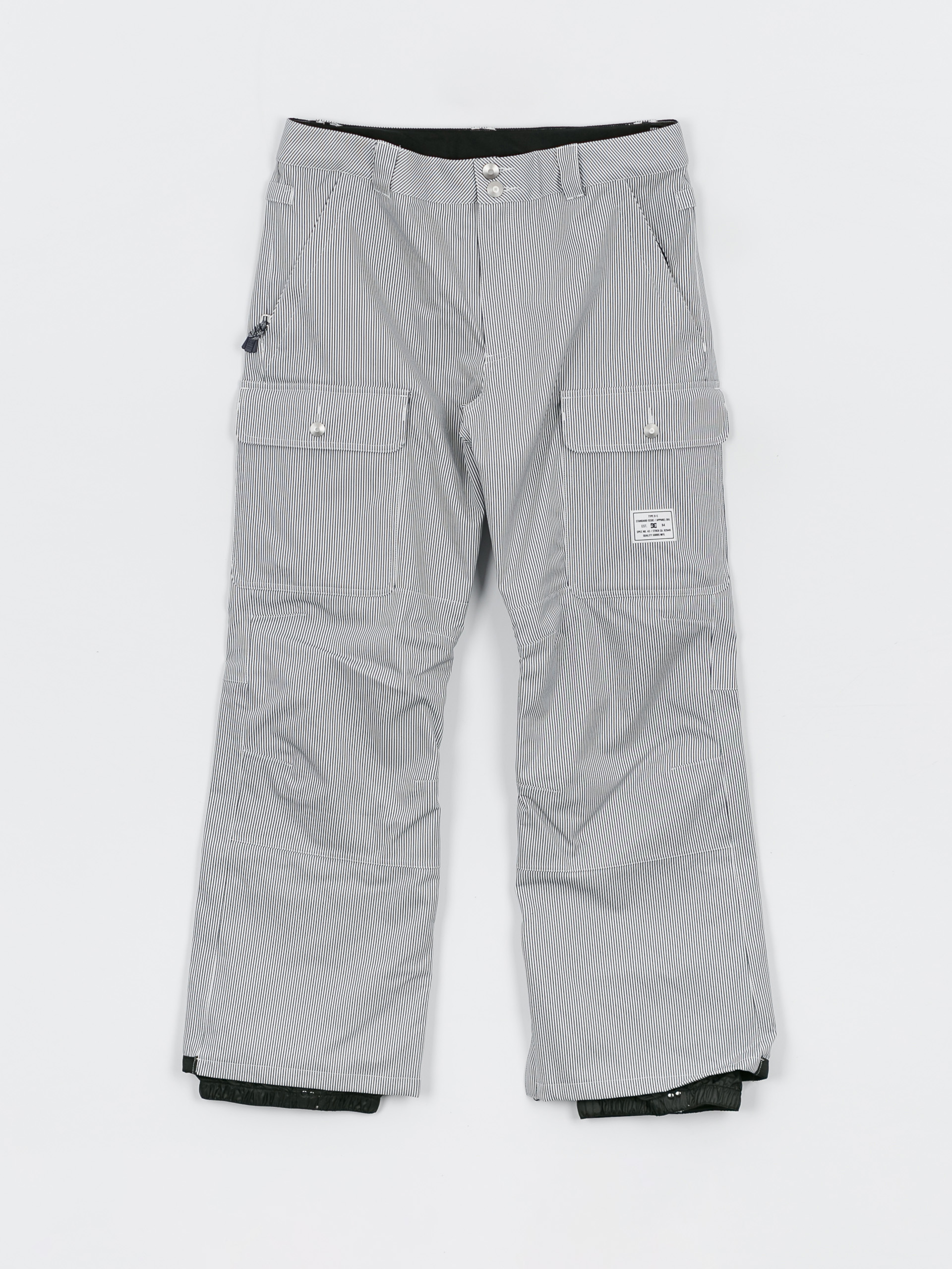 Męskie Spodnie snowboardowe DC Code (hickory stripe)