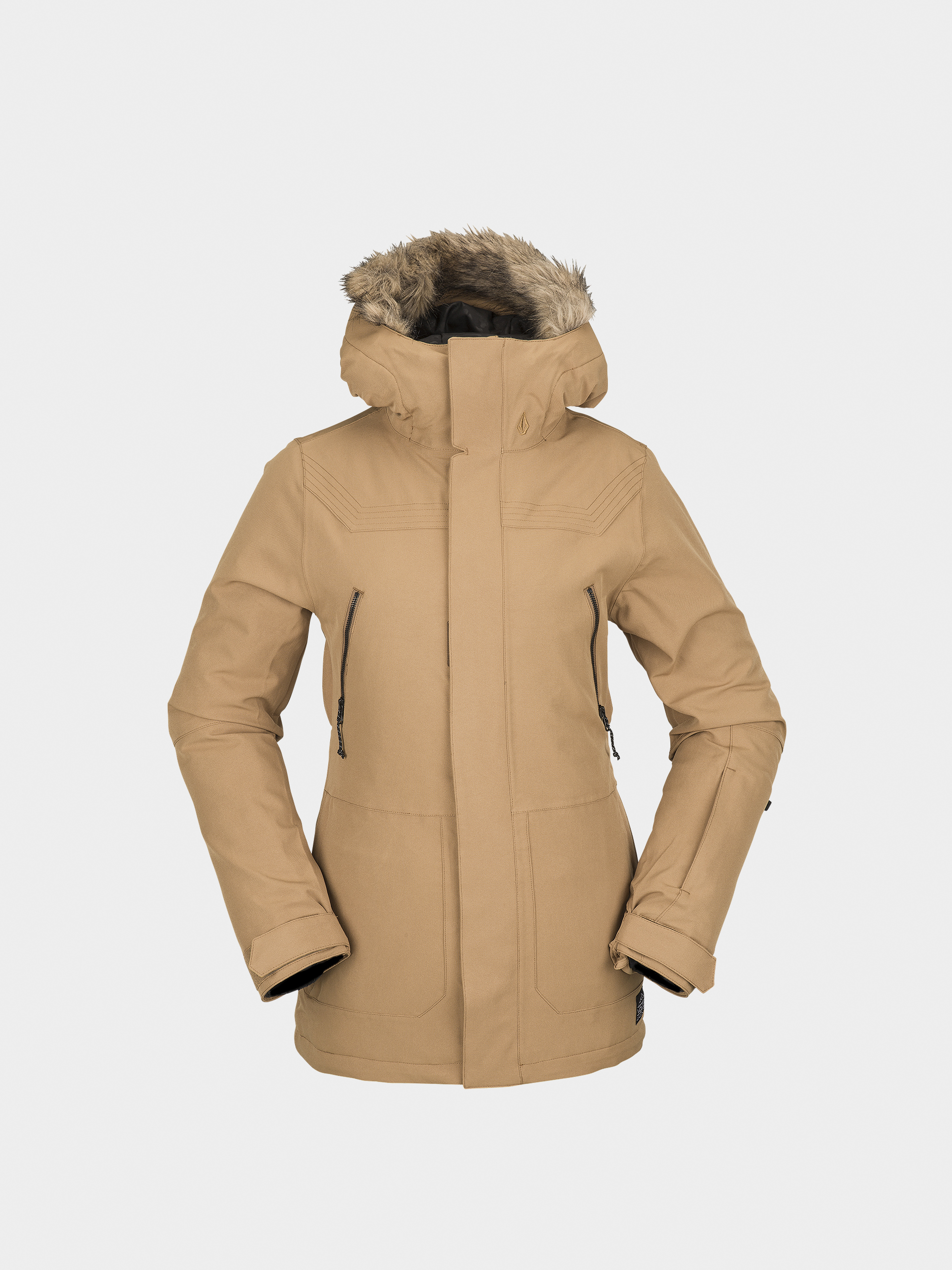 Kurtka snowboardowa Volcom Shadow Ins Wmn (caramel)