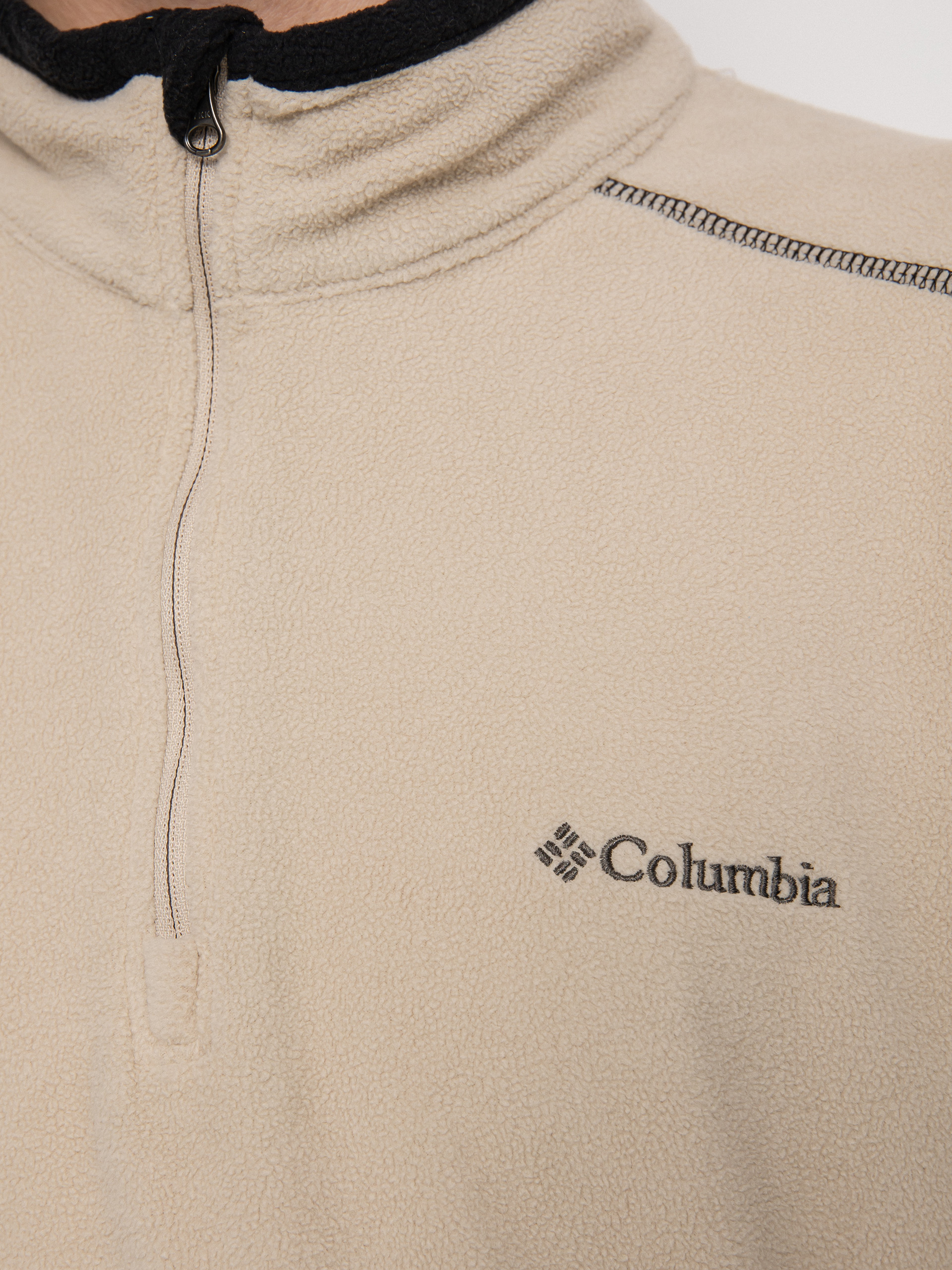 Męski Polar Columbia Klamath Range II Half Zip (ancient fossil)